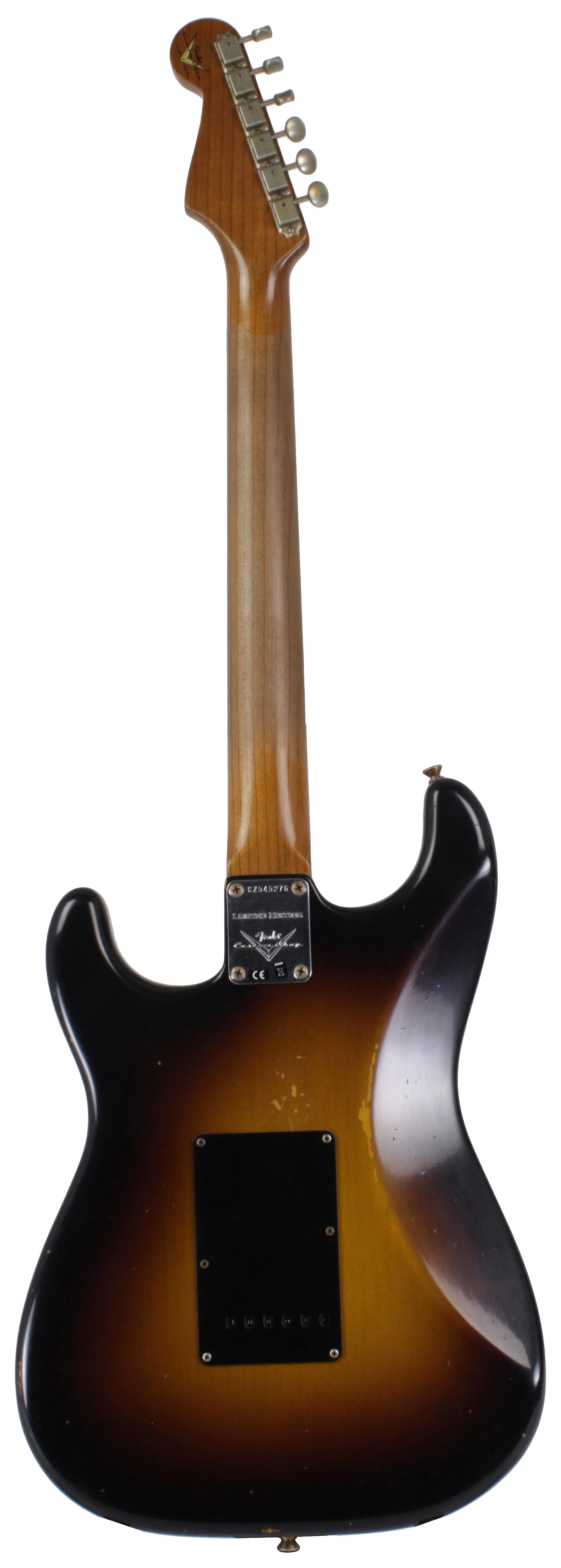 Fender Custom Shop Limited Roasted Poblano Strat, Relic, Wide Fade Sunburst - Image 7
