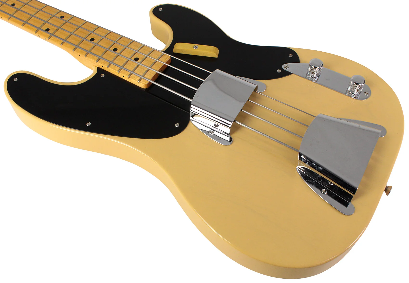 Fender Custom Shop Limited 1951 Precision Bass Deluxe Closet Classic, Nocaster Blonde - Image 4