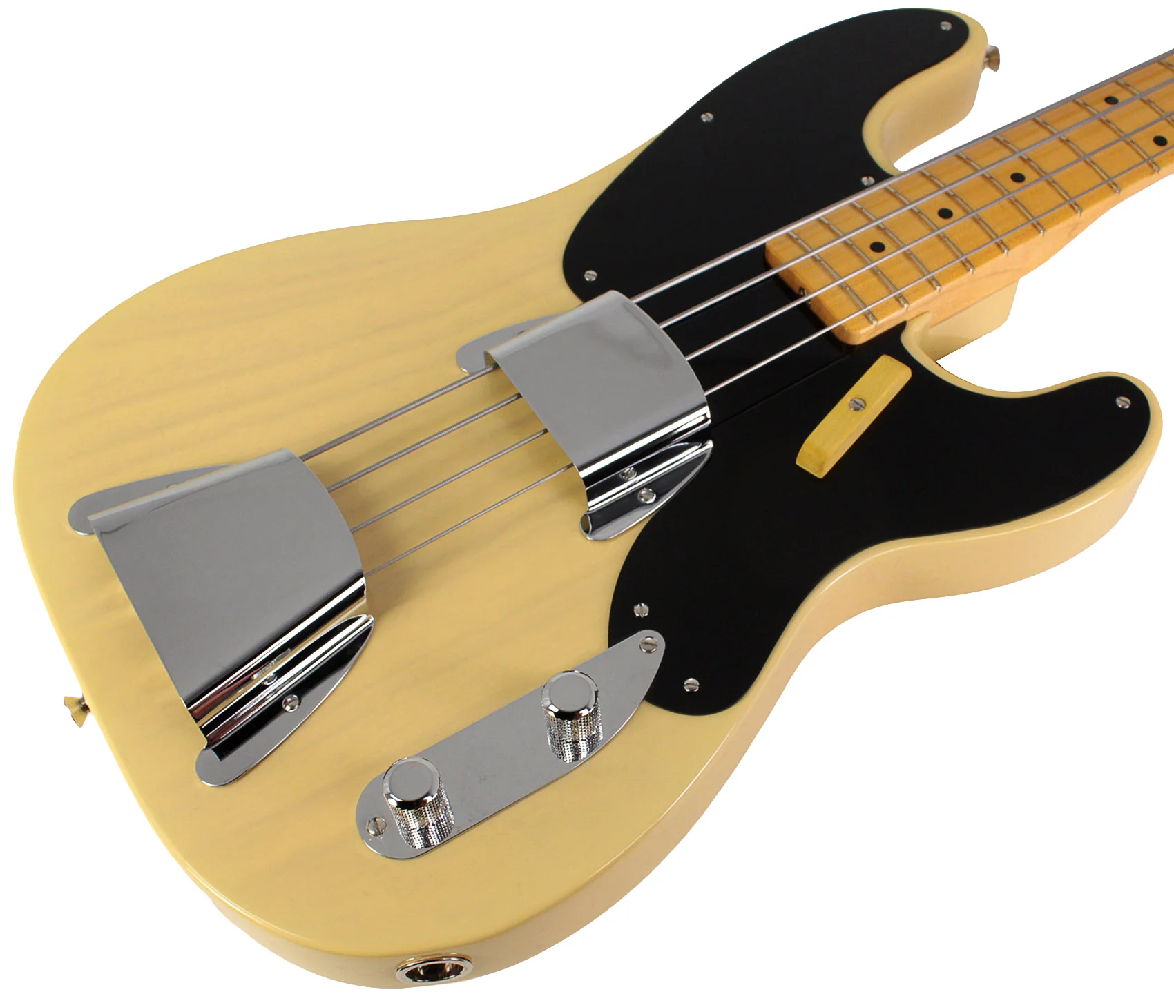 Fender Custom Shop Limited 1951 Precision Bass Nos, Faded Nocaster Blonde - Image 2