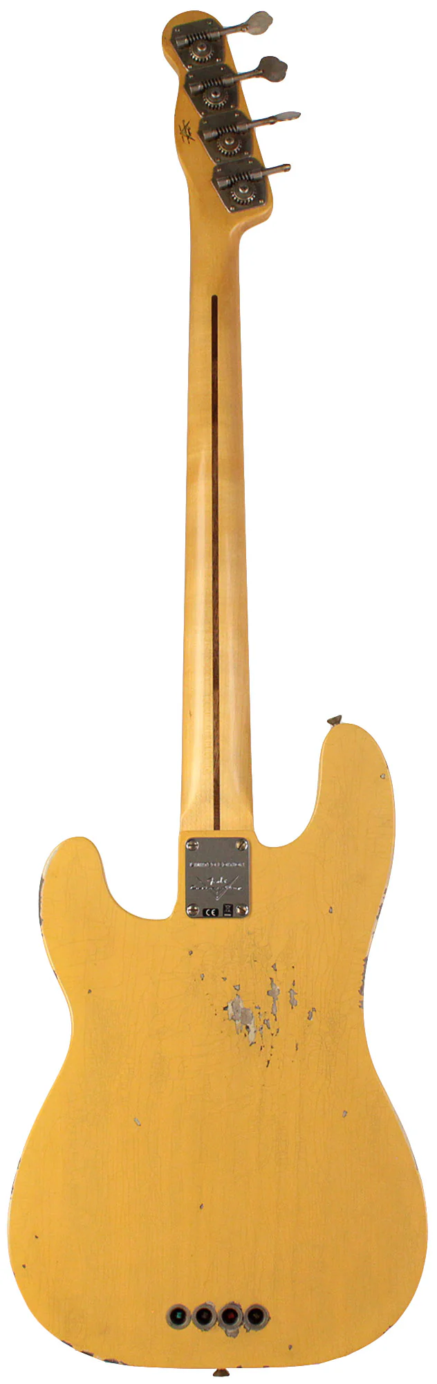 Fender Custom Shop Limited 1951 Precision Bass Relic, Aged Nocaster Blonde - Image 7