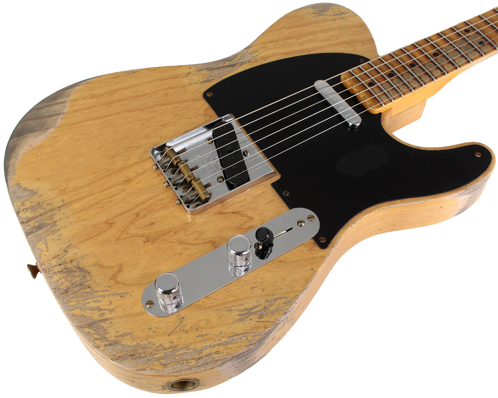 Fender Custom Shop Limited 1951 Telecaster, Heavy Relic, Aged Natural - Image 2