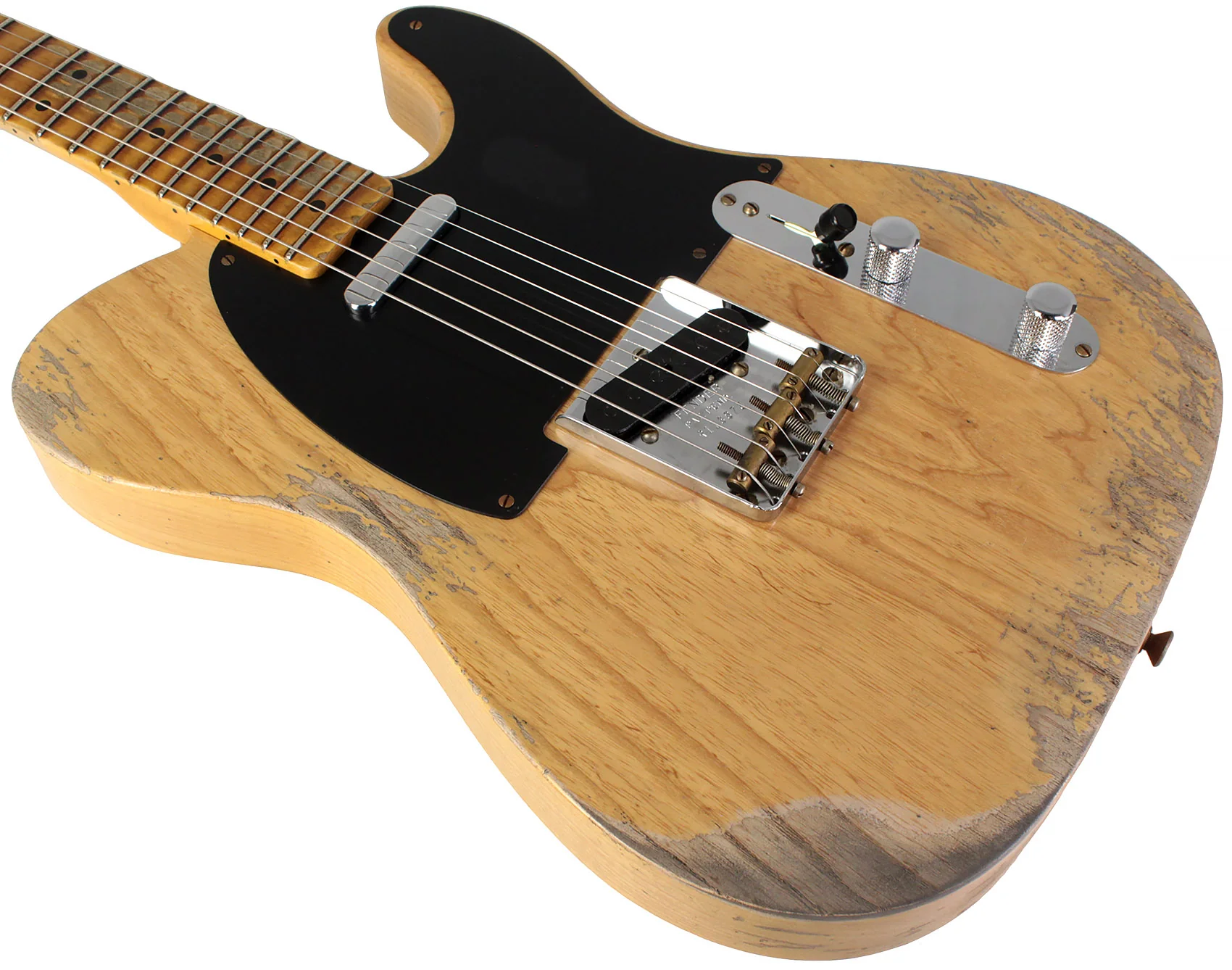 Fender Custom Shop Limited 1951 Telecaster, Heavy Relic, Aged Natural - Image 4