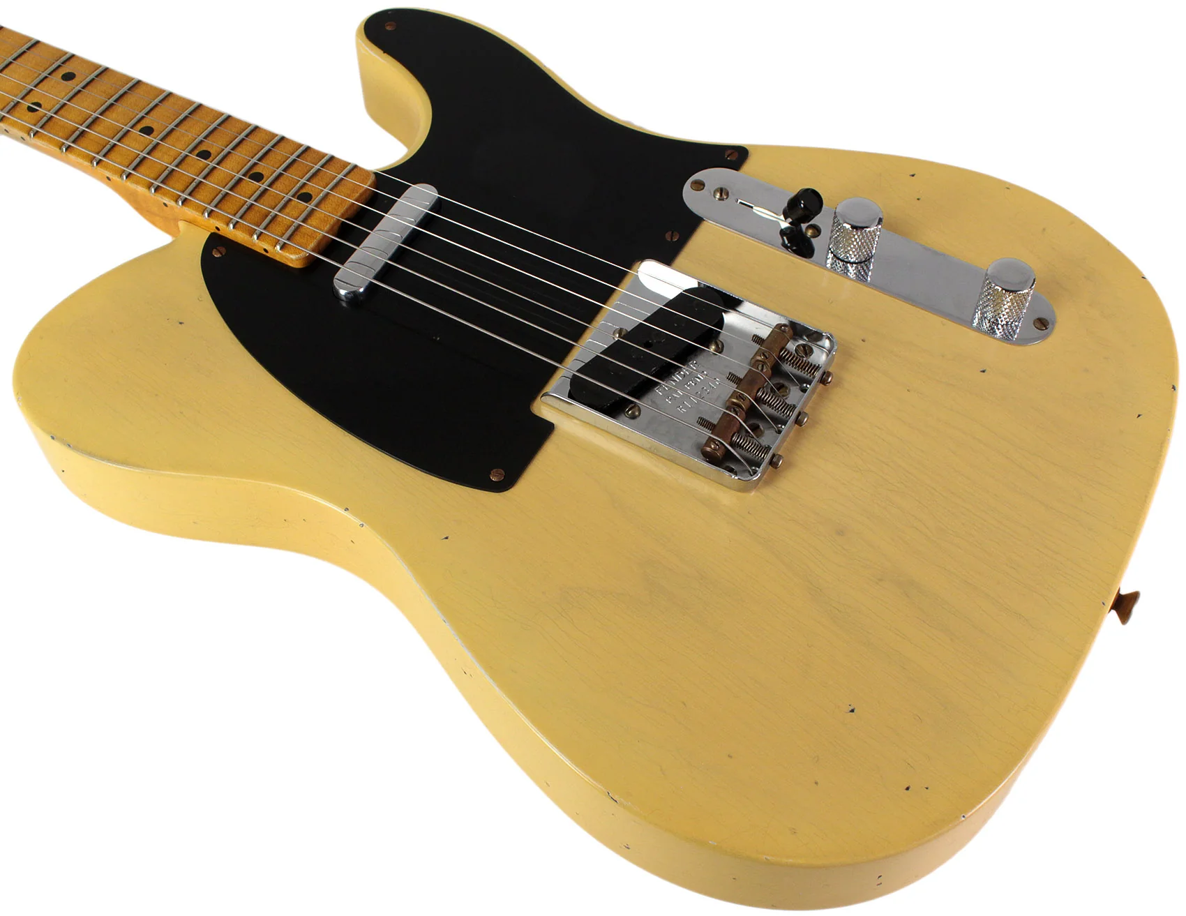 Fender Custom Shop Limited 1951 Telecaster Journeyman Relic, Nocaster Blonde - Image 4