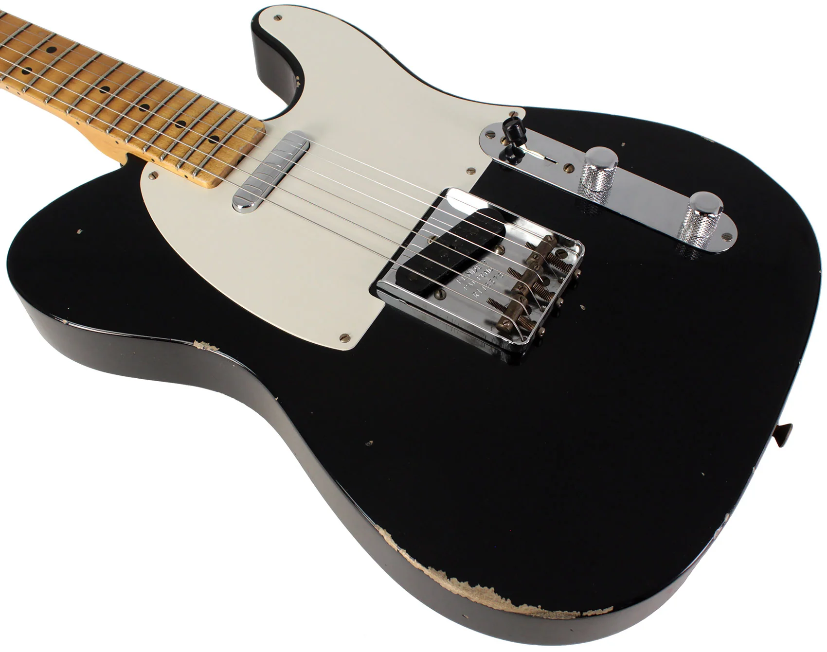 Fender Custom Shop Limited 1951 Telecaster, Relic, Aged Black - Image 4