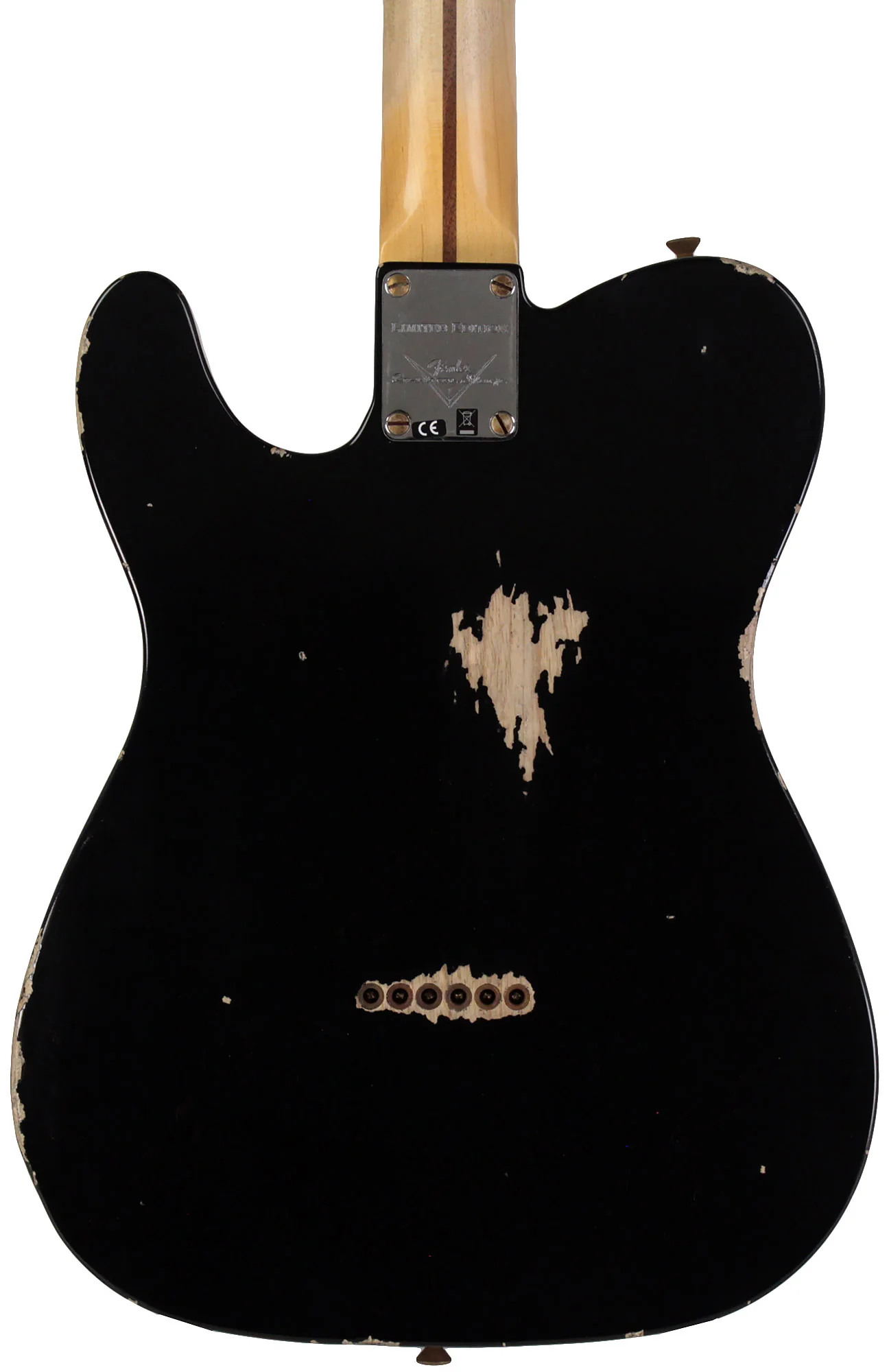 Fender Custom Shop Limited 1951 Telecaster, Relic, Aged Black - Image 5