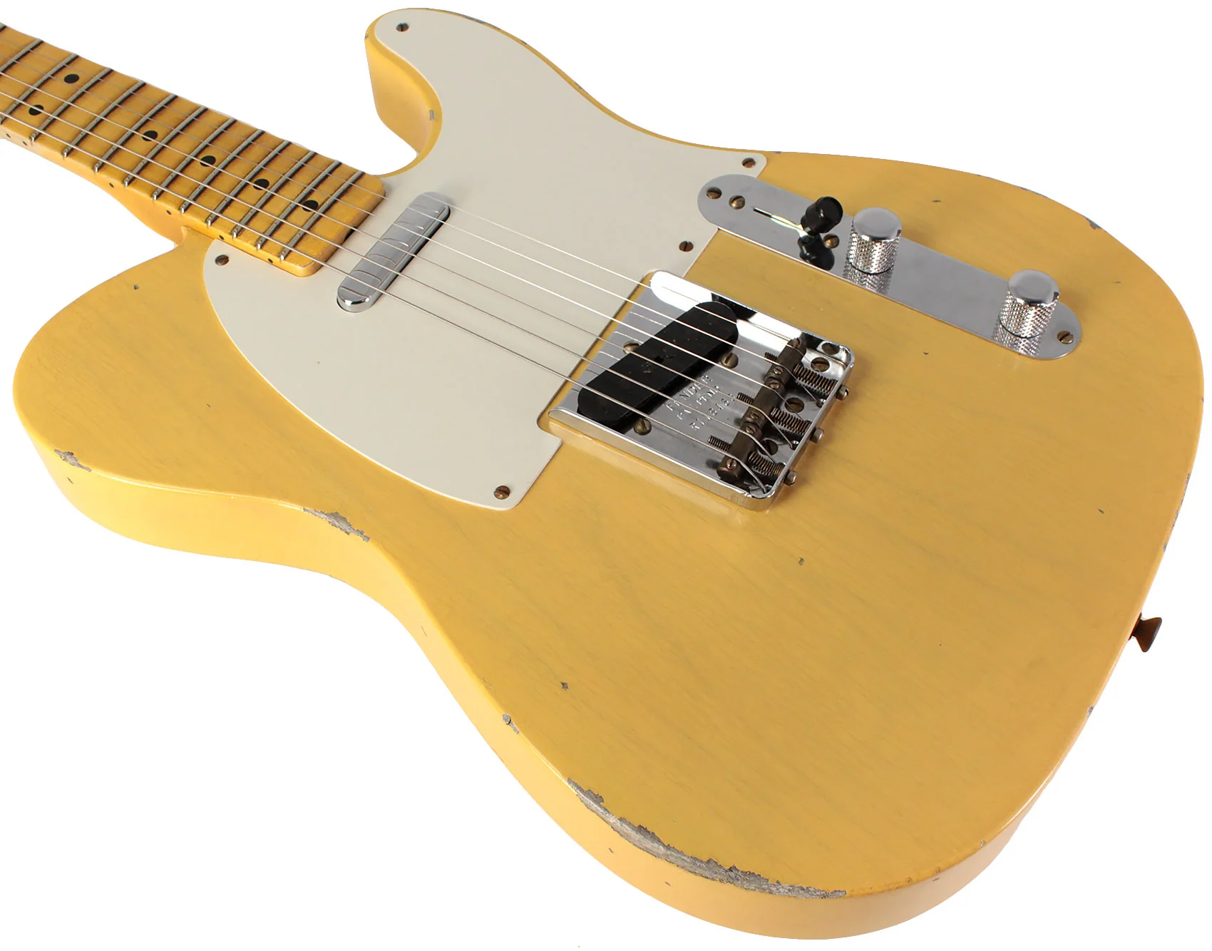 Fender Custom Shop Limited 1951 Telecaster, Relic, Aged Cream - Image 4