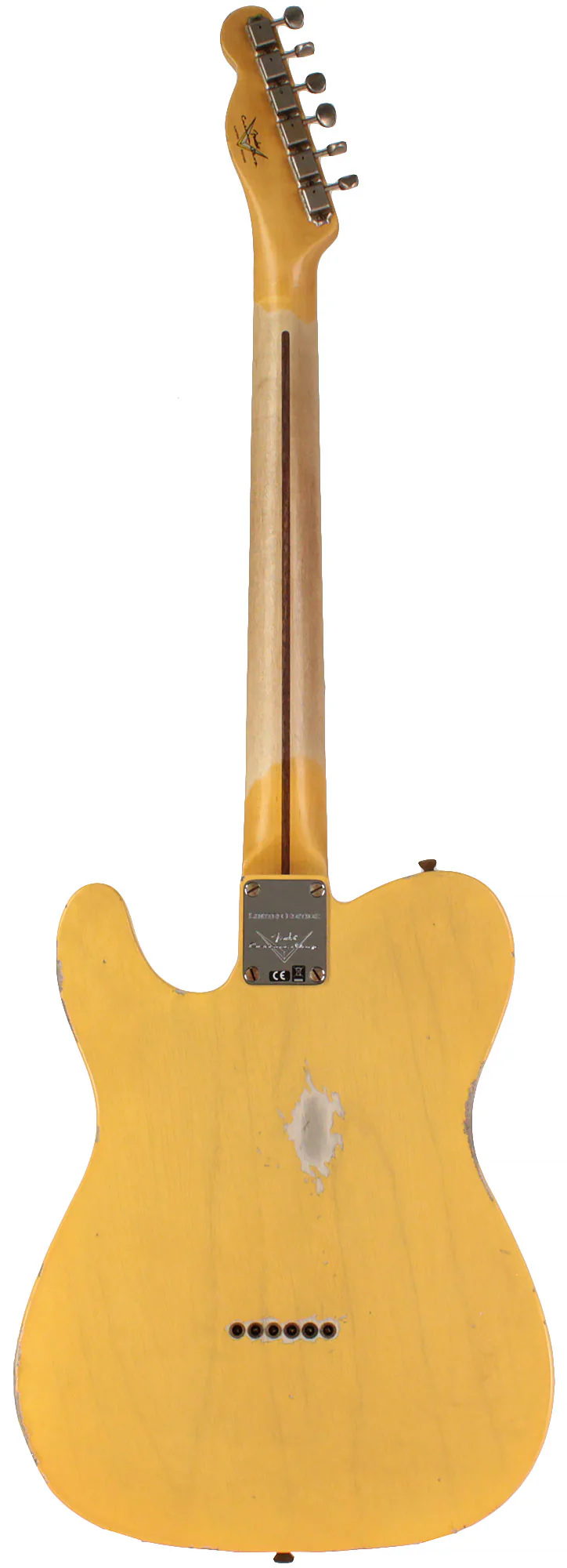 Fender Custom Shop Limited 1951 Telecaster, Relic, Aged Cream - Image 7