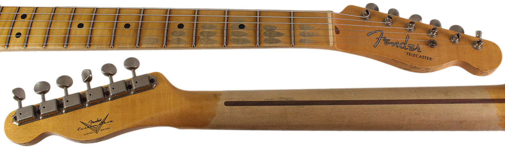 Fender Custom Shop Limited 1951 Telecaster Relic, Aged Nocaster Blonde - Image 8