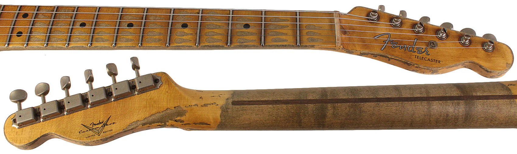 Fender Custom Shop Limited 1951 Telecaster Super Heavy Relic, Aged Nocaster Blonde - Image 8