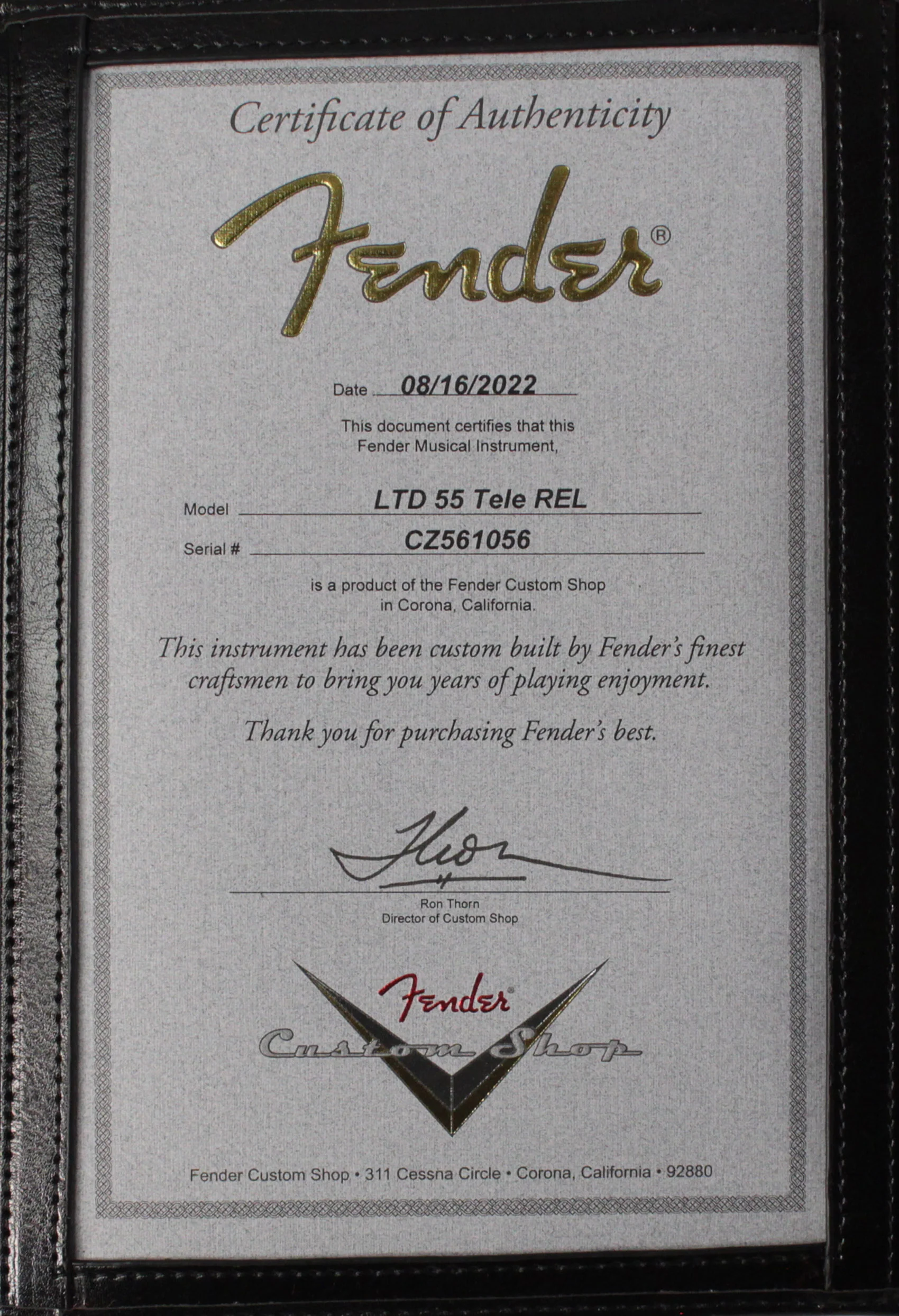 Fender Custom Shop Limited 1955 Telecaster, Relic, Aged Champagne Sparkle - Image 9