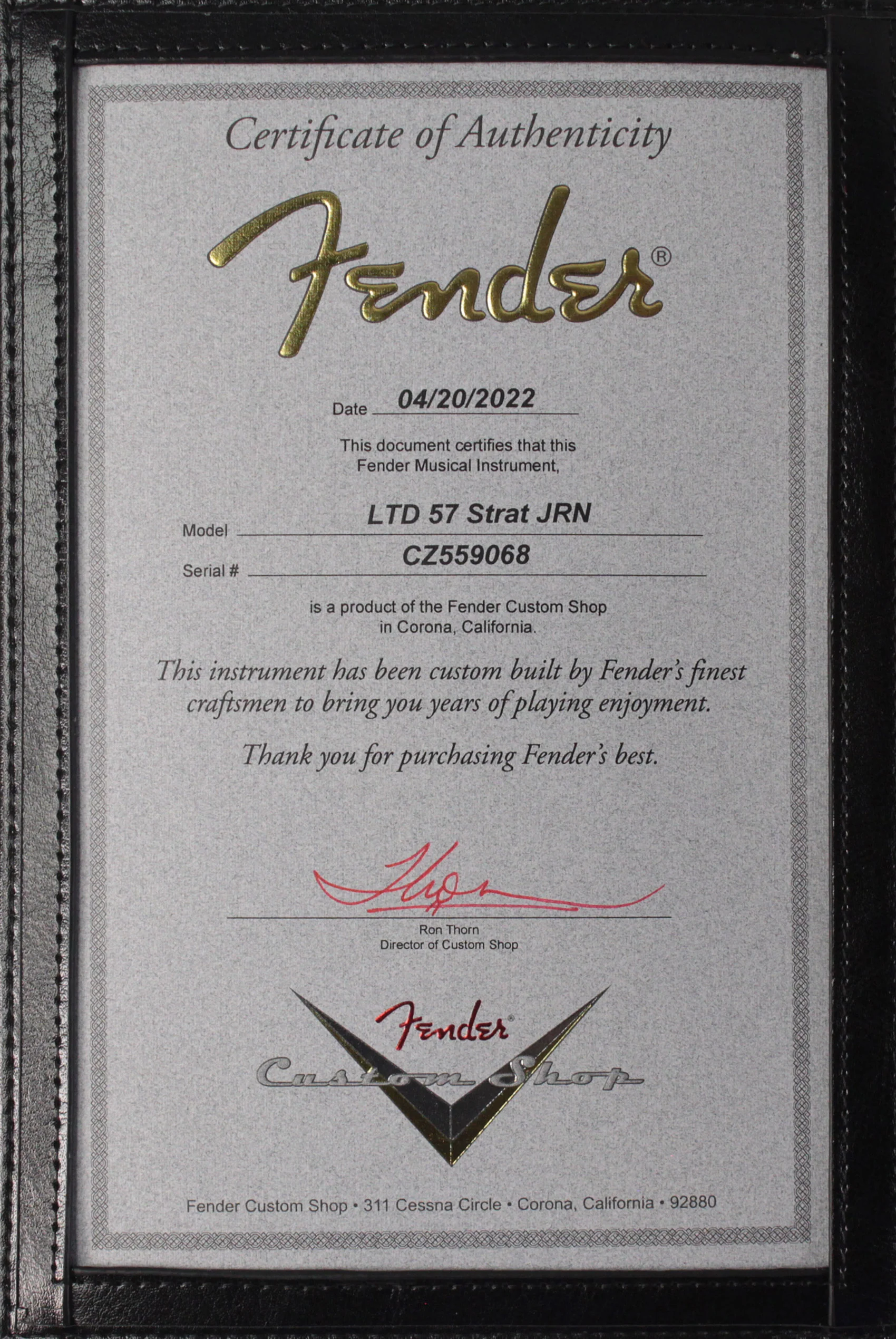 Fender Custom Shop Limited 1957 Stratocaster, Journeyman Relic, Hle Gold - Image 10