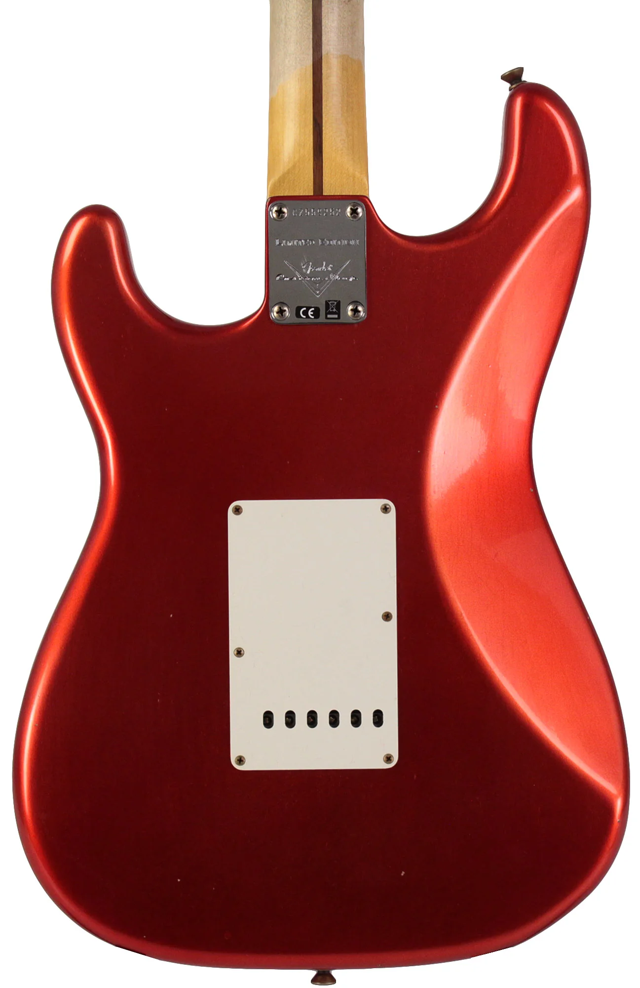 Fender Custom Shop Limited 1957 Stratocaster, Journeyman Relic, Melon Candy - Image 5