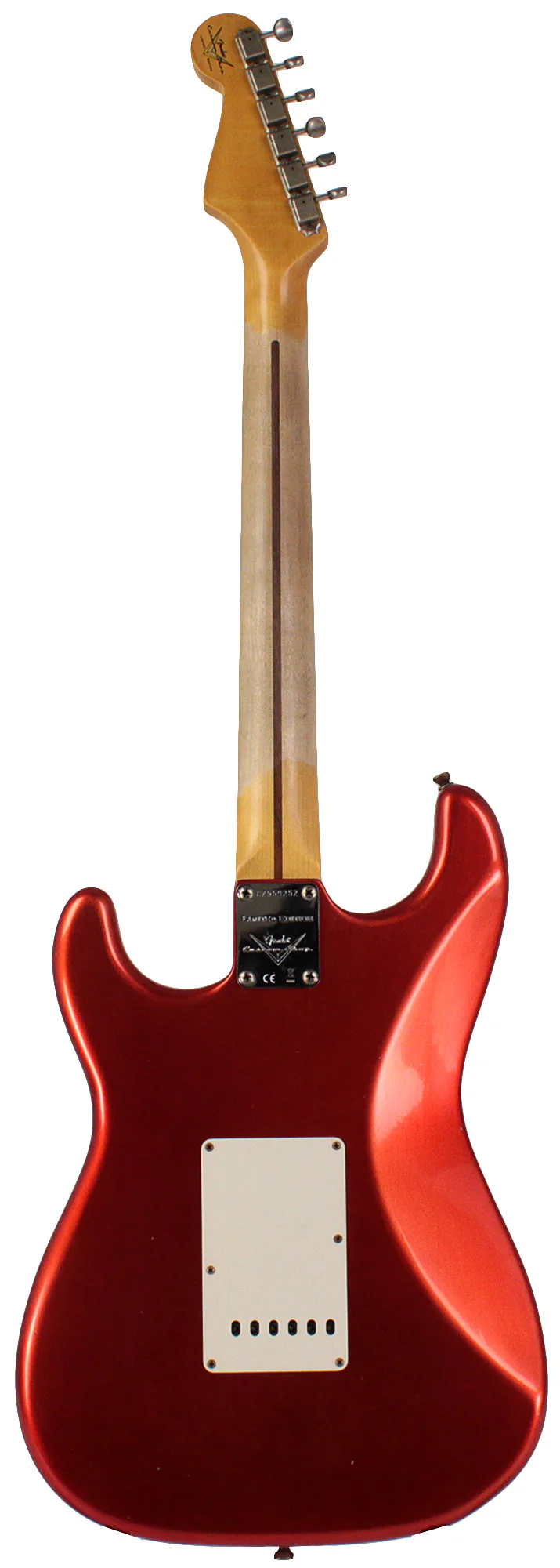 Fender Custom Shop Limited 1957 Stratocaster, Journeyman Relic, Melon Candy - Image 7