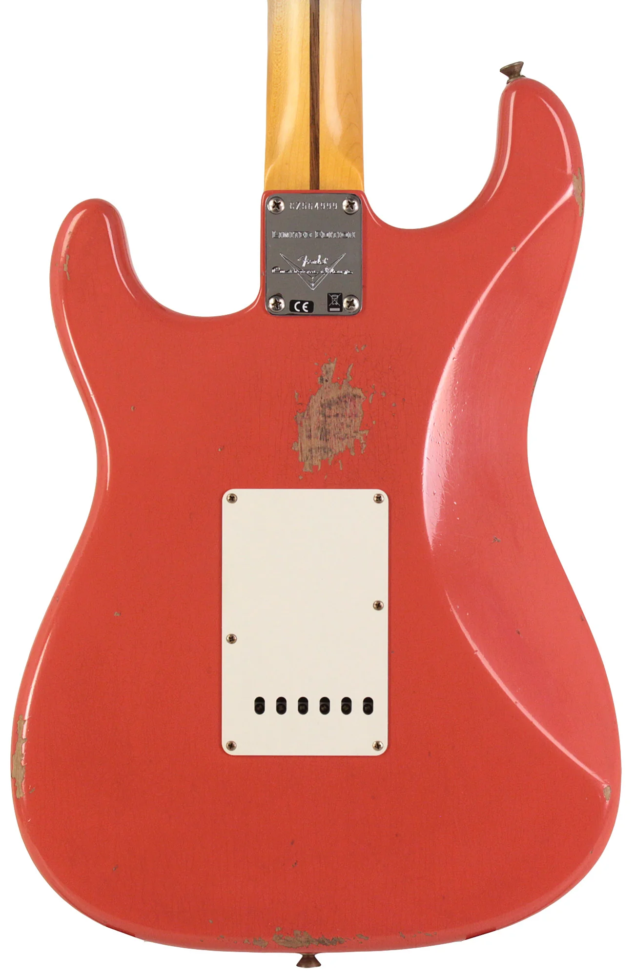 Fender Custom Shop Limited 1957 Stratocaster, Relic, Tahitian Coral - Image 6