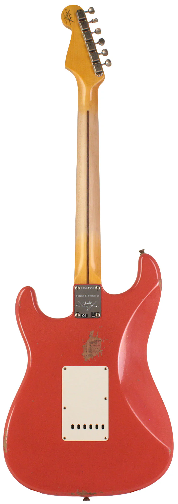 Fender Custom Shop Limited 1957 Stratocaster, Relic, Tahitian Coral - Image 7
