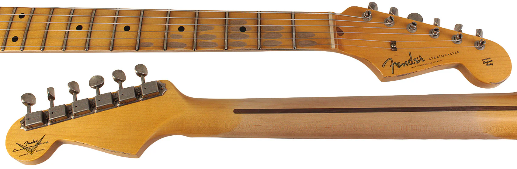 Fender Custom Shop Limited 1957 Stratocaster, Relic, Tahitian Coral - Image 8