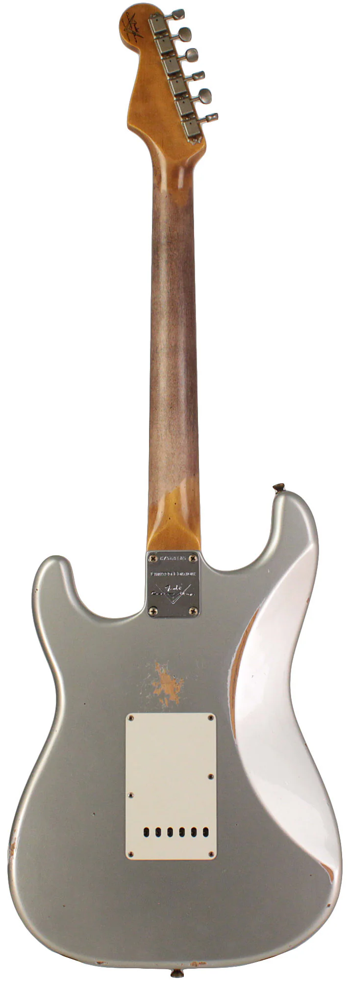 Fender Custom Shop Limited 1959 Stratocaster, Relic, Aged Inca Silver - Image 7