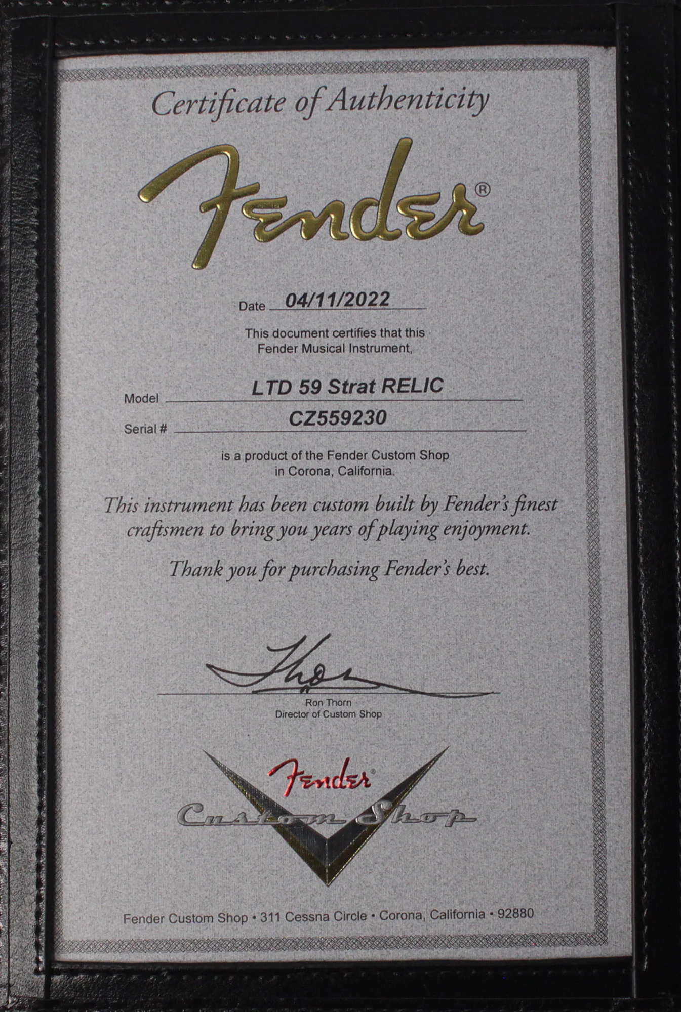 Fender Custom Shop Limited 1959 Stratocaster, Relic, Faded Aged Candy Apple Red - Image 10