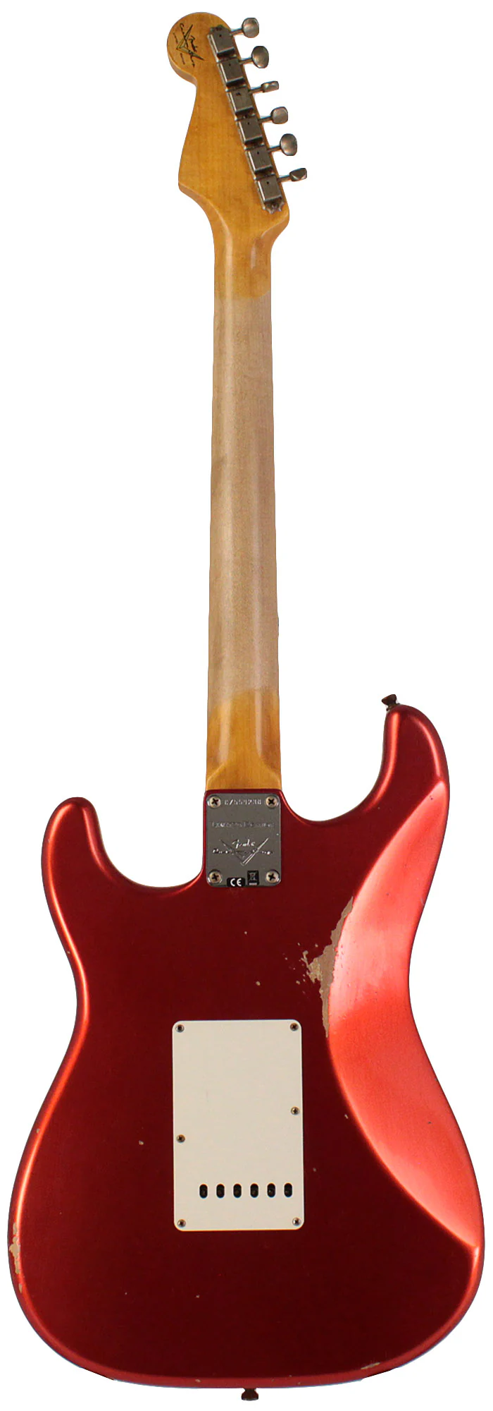 Fender Custom Shop Limited 1959 Stratocaster, Relic, Faded Aged Candy Apple Red - Image 7