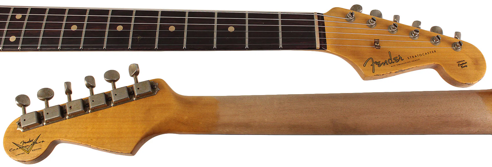 Fender Custom Shop Limited 1959 Stratocaster, Relic, Faded Aged Candy Apple Red - Image 8
