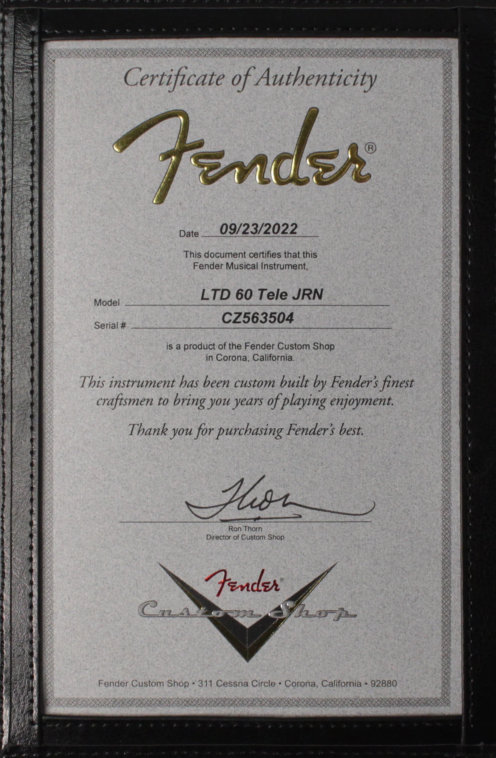 Fender Custom Shop Limited 1960 Telecaster, Journeyman Relic, Root Beer Flake - Image 10