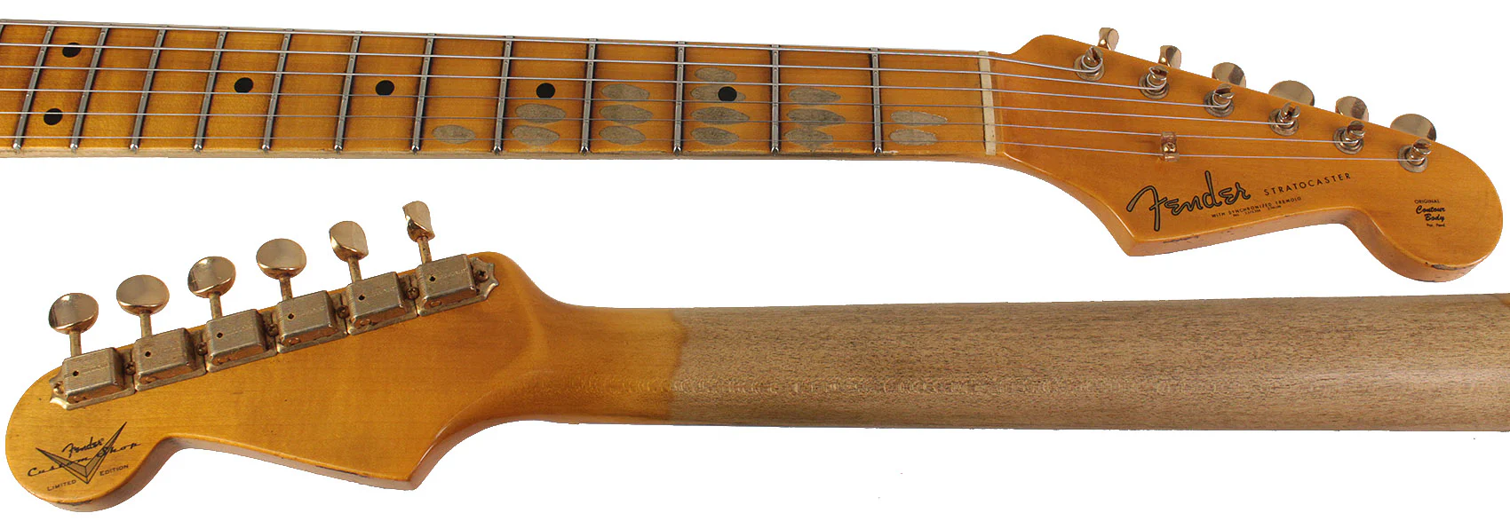 Fender Custom Shop Limited 1962 Bone Tone Stratocaster, Journeyman Relic, Aged Aztec Gold - Image 9