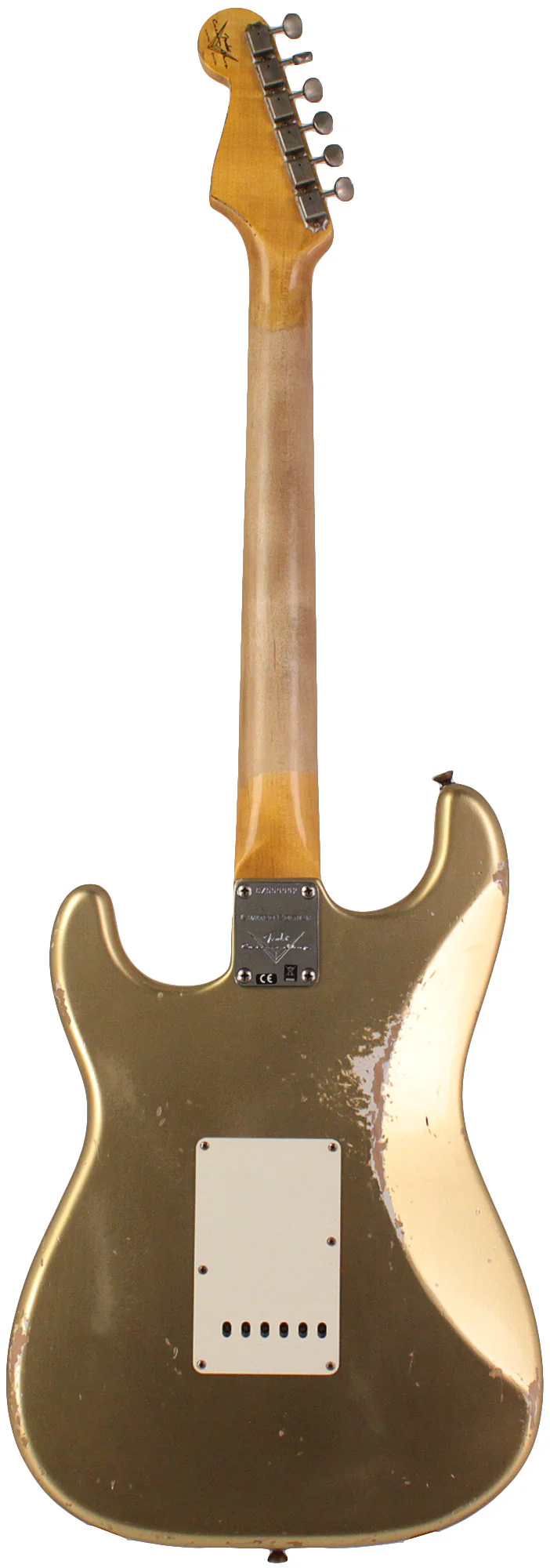 Fender Custom Shop Limited 1963 Stratocaster, Heavy Relic, Aged Aztec Gold - Image 7