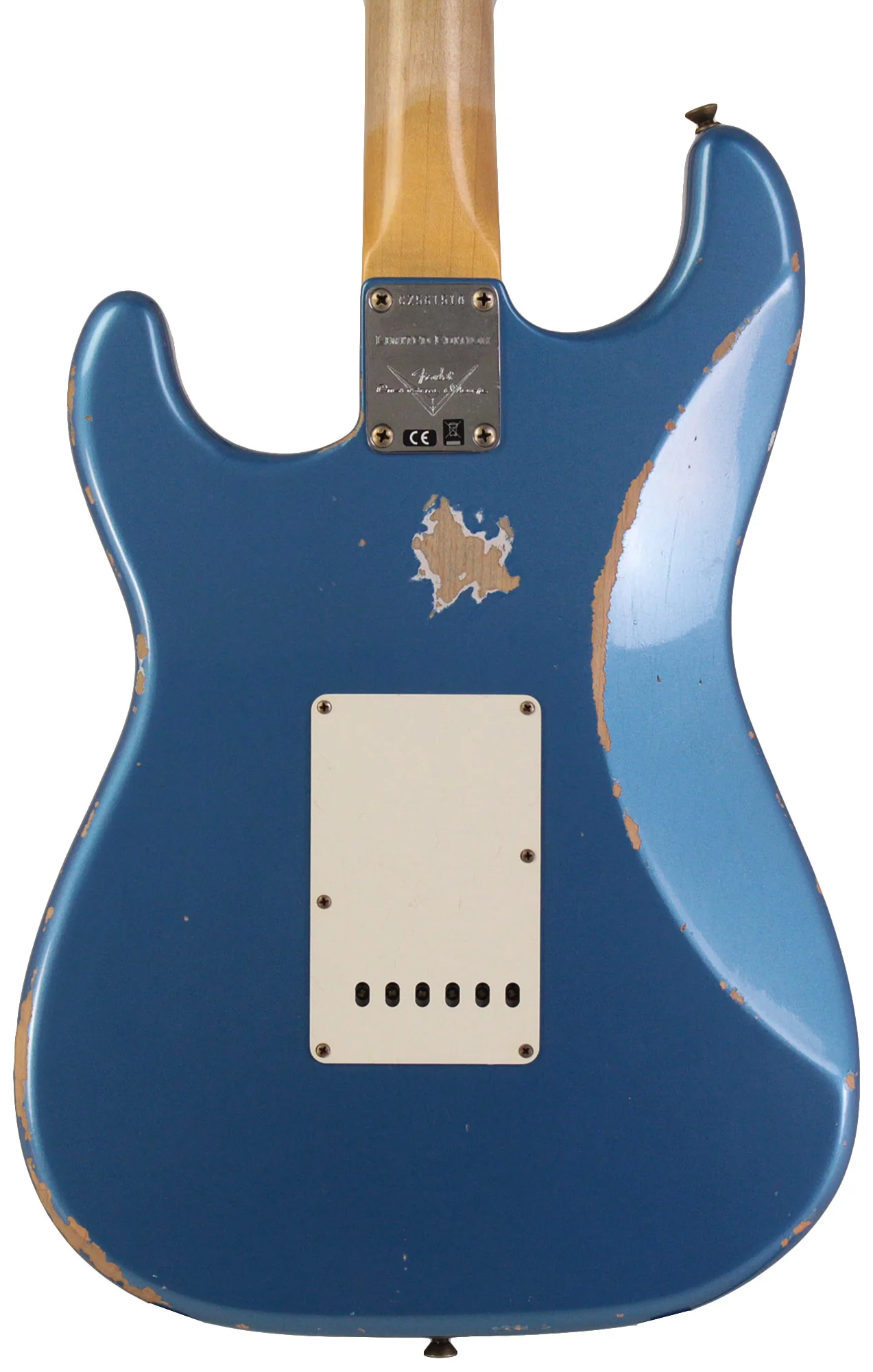 Fender Custom Shop Limited 1963 Stratocaster, Heavy Relic, Aged Lake Placid Blue - Image 5