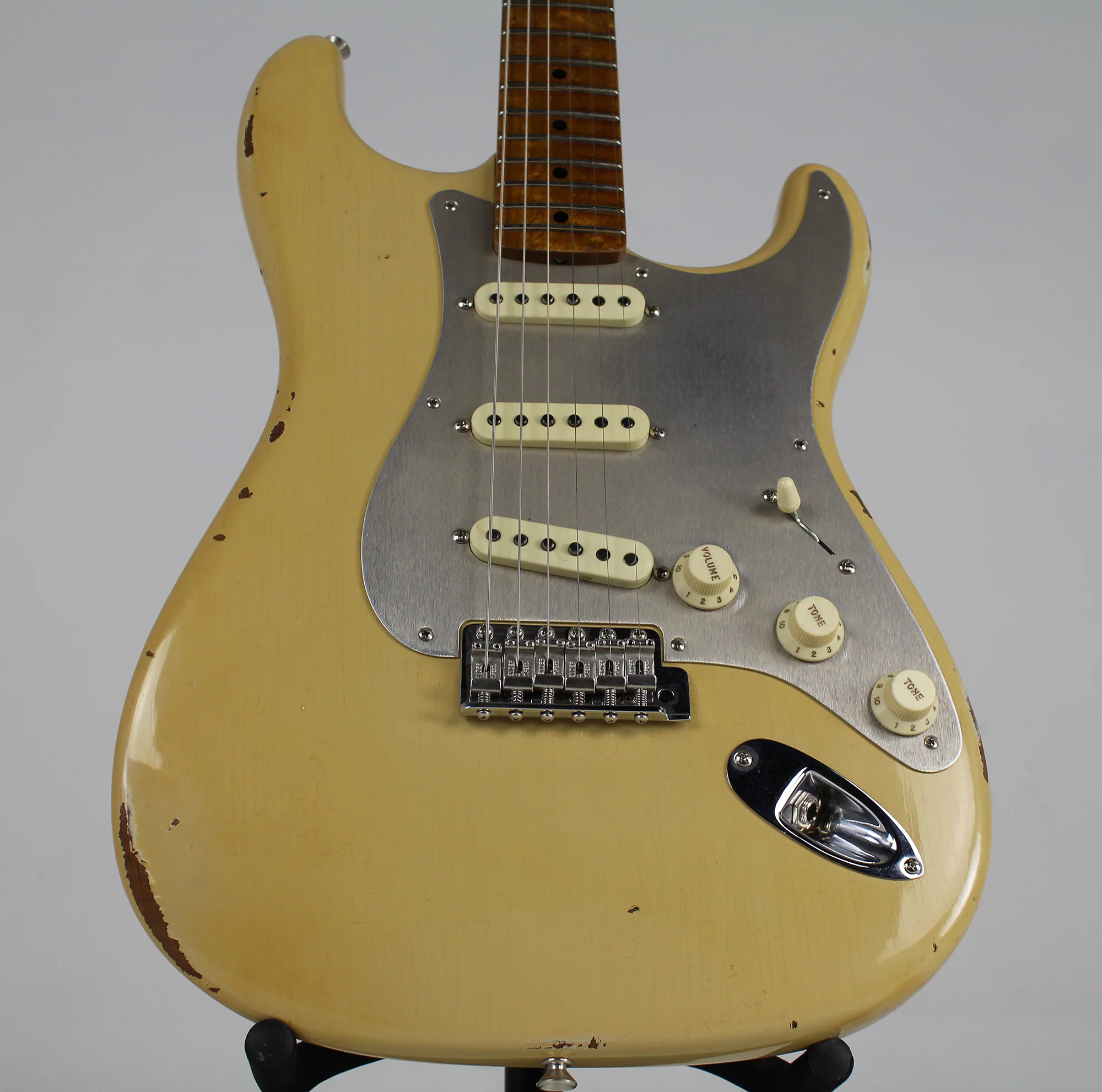 Fender Custom Shop LTD '56 Fat Roasted Strat, Journeyman Relic Aged Desert Sand - Image 11