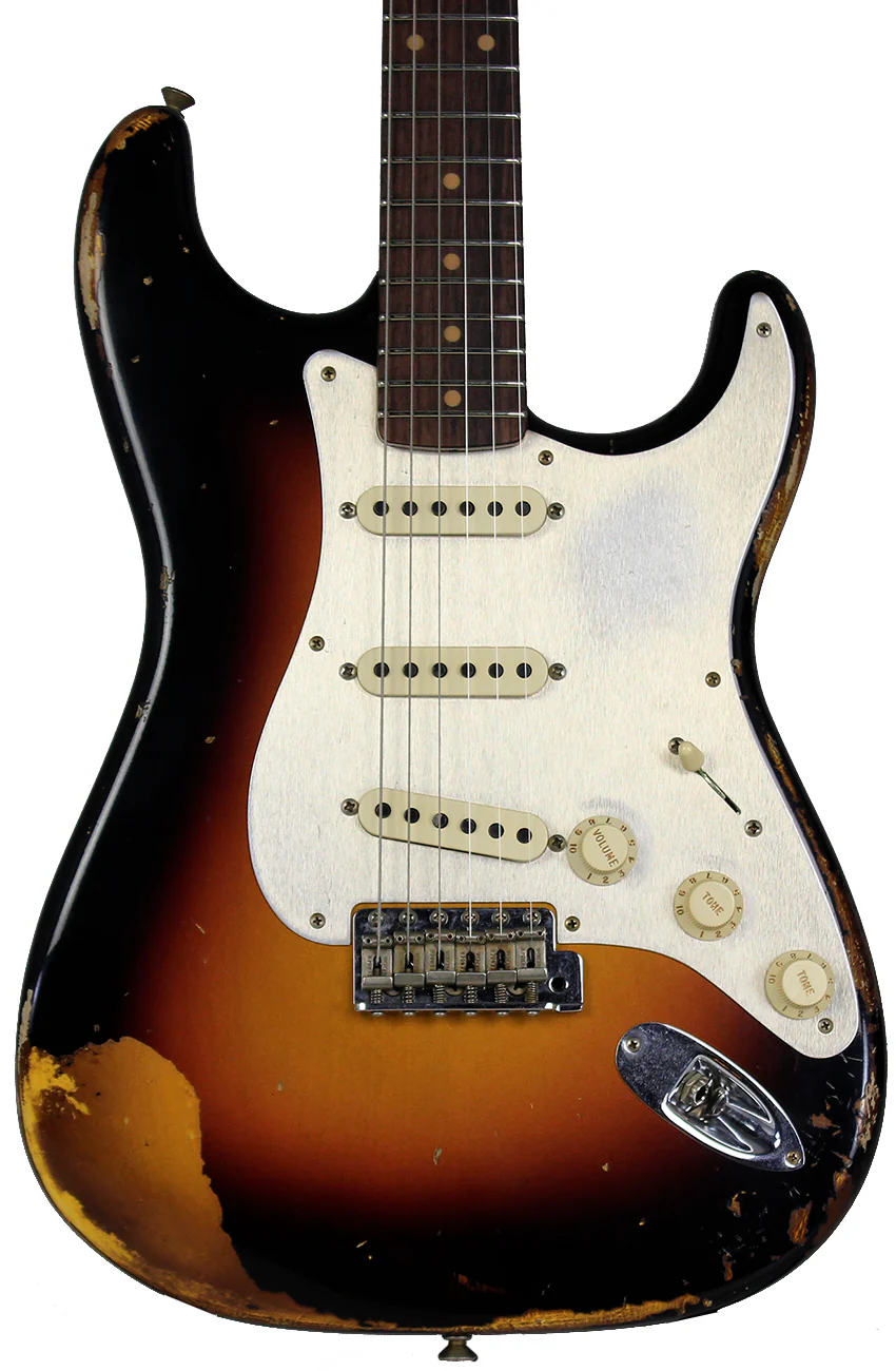 Fender Custom Shop LTD '59 Stratocaster, Heavy Relic, Wide Fade 3TS - Image 3