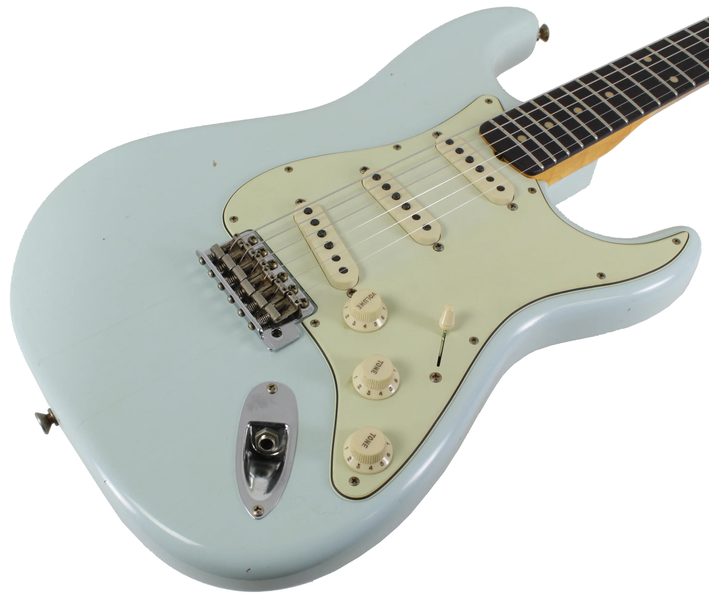 Fender Custom Shop Limited 59 Strat, Journeyman, Super Faded Sonic Blue - Image 2