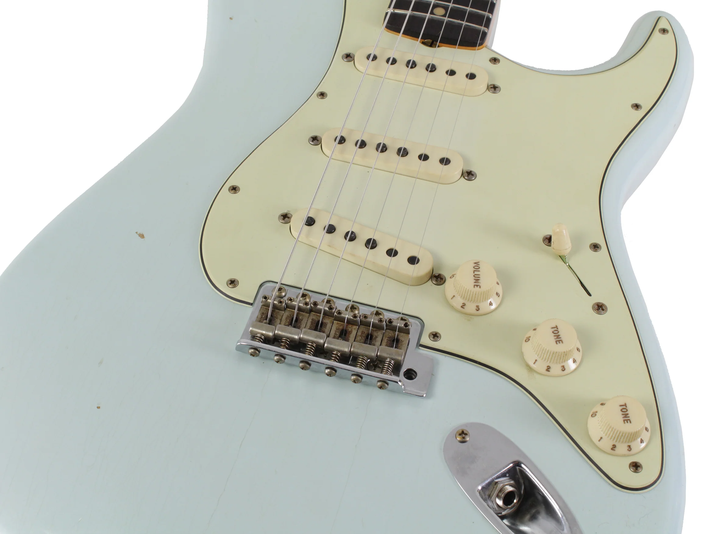 Fender Custom Shop Limited 59 Strat, Journeyman, Super Faded Sonic Blue - Image 3