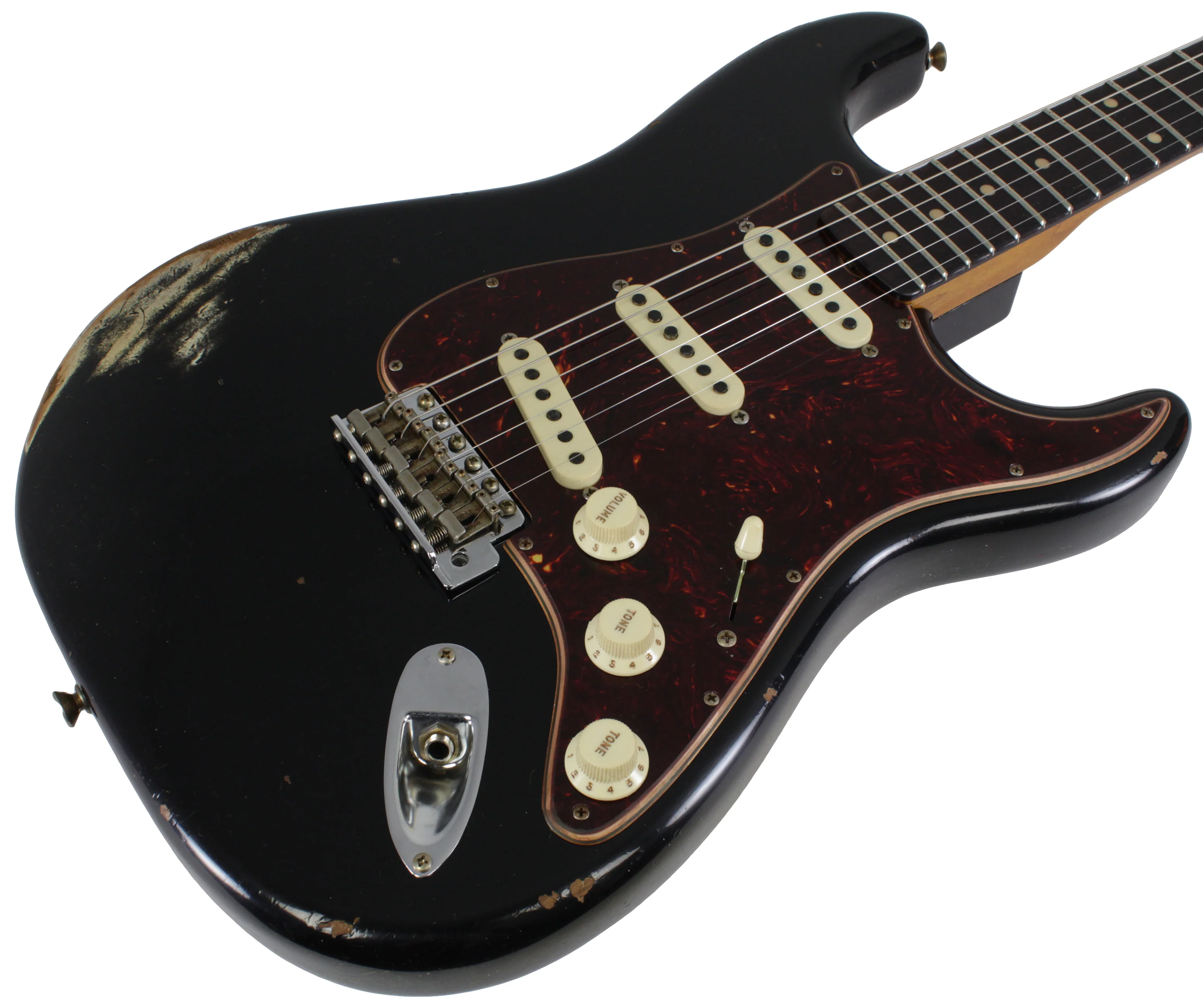 Fender Custom Shop LTD '60 Roasted Strat, Heavy Relic, Aged Black - Image 2
