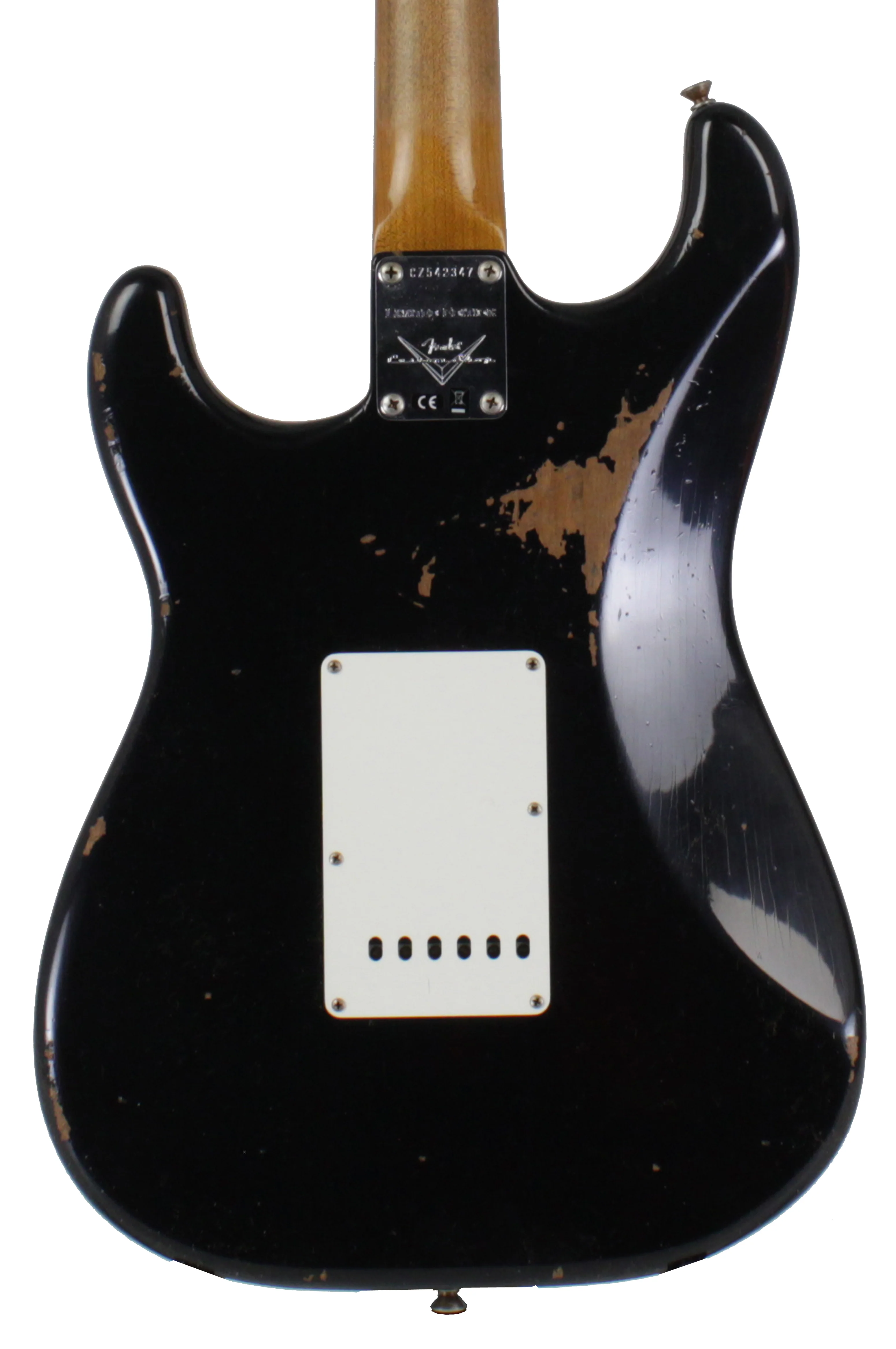 Fender Custom Shop LTD '60 Roasted Strat, Heavy Relic, Aged Black - Image 6