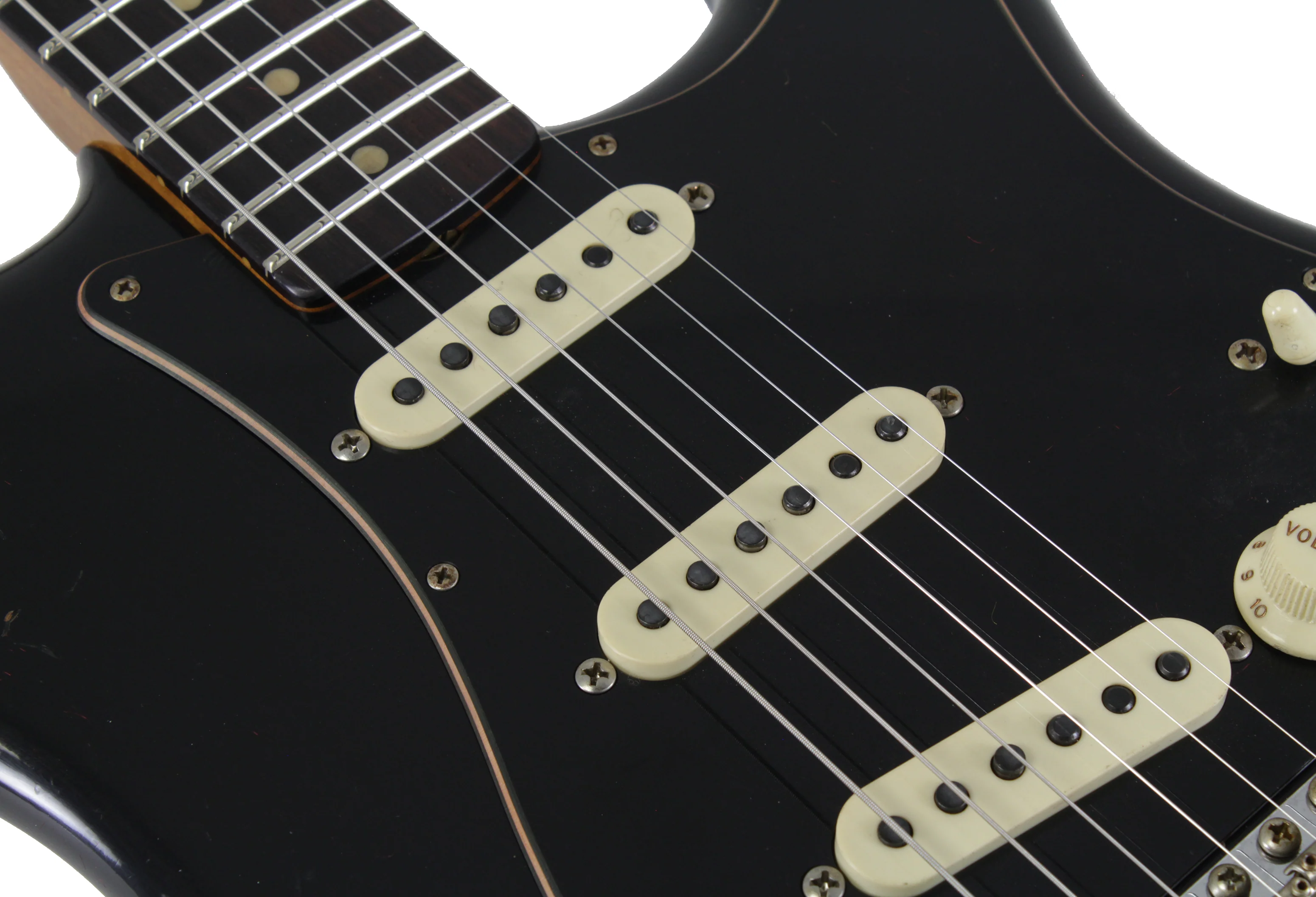 Fender Custom Shop LTD Black Roasted Dual-Mag Strat Relic, Black - Image 4