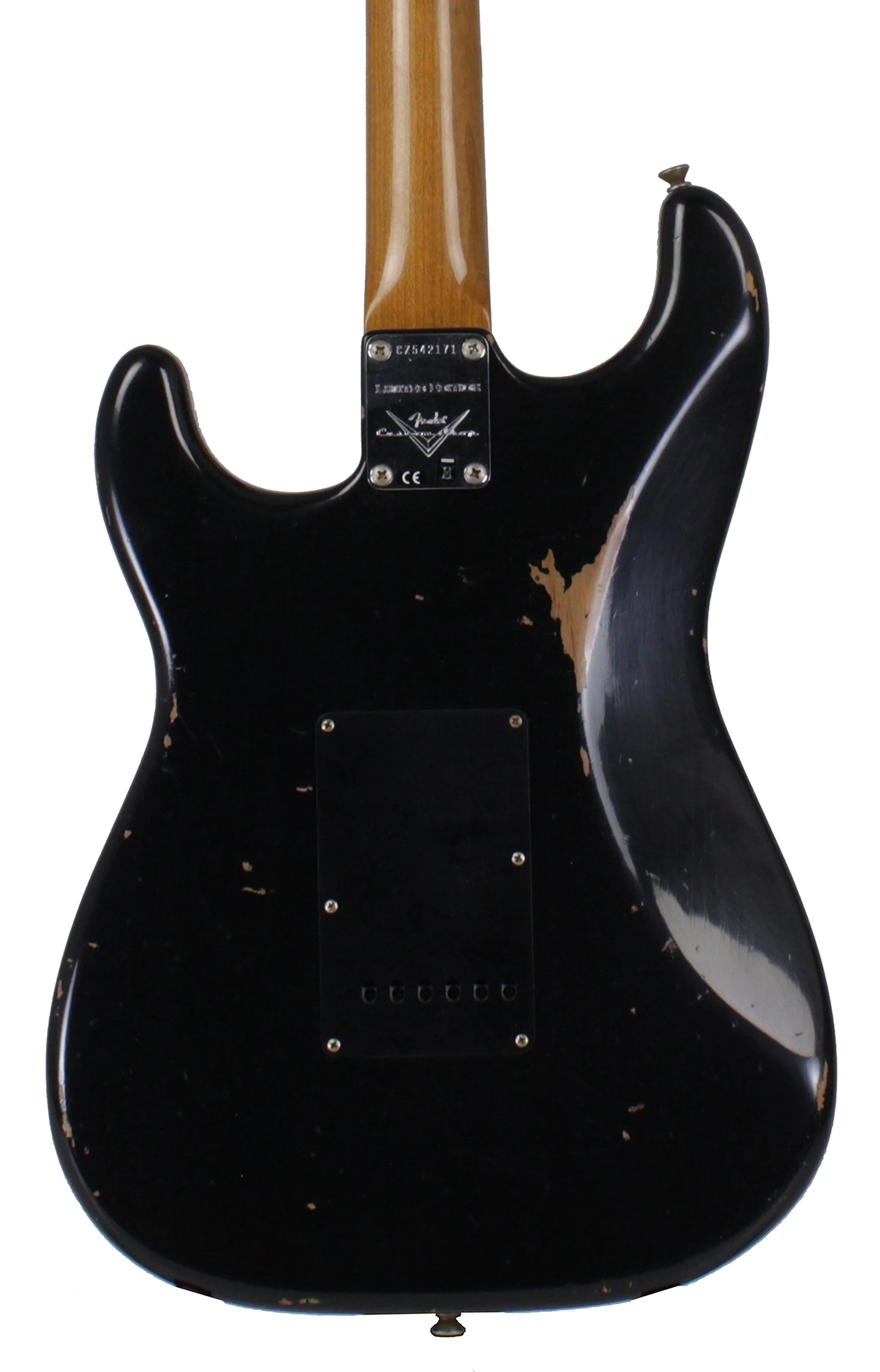 Fender Custom Shop LTD Black Roasted Dual-Mag Strat Relic, Black - Image 7