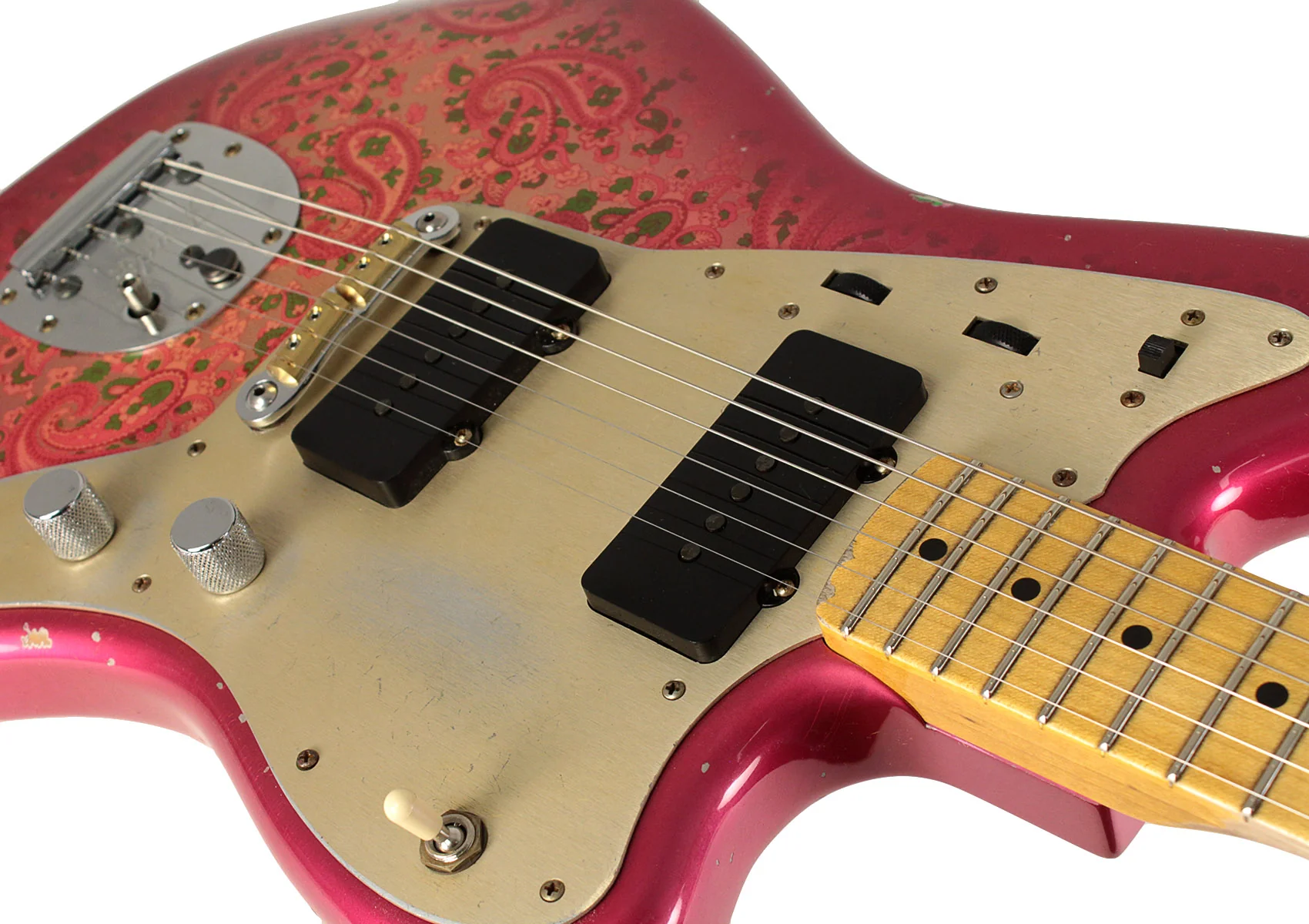 Fender Custom Shop Limited Custom Jazzmaster Relic, Aged Pink Paisley - Image 4