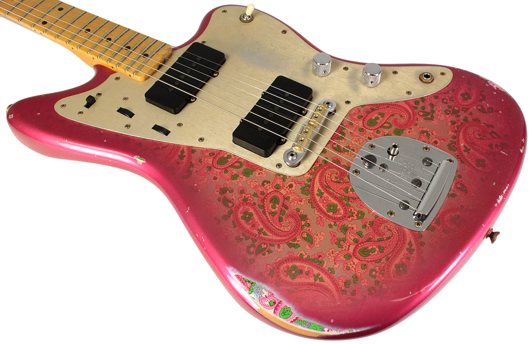 Fender Custom Shop Limited Custom Jazzmaster Relic, Aged Pink Paisley - Image 5