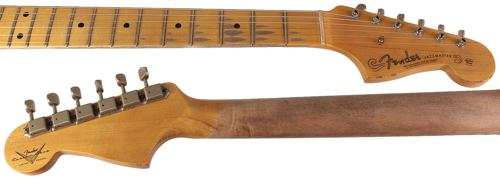Fender Custom Shop Limited Custom Jazzmaster Relic, Aged Pink Paisley - Image 9