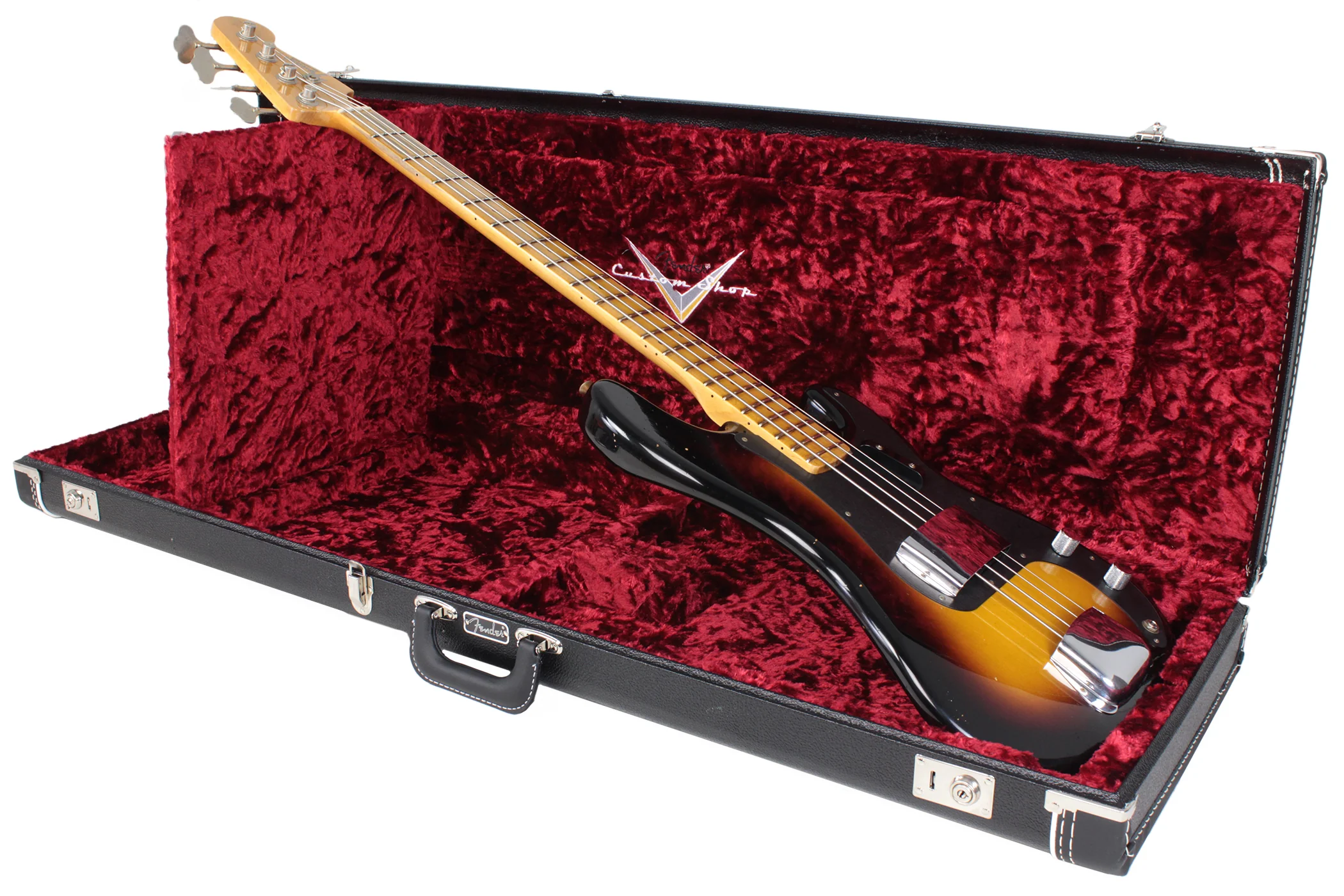 Fender Custom Shop Ltd Journeyman 58 Precision Bass, Wide Fade 2TS - Image 10