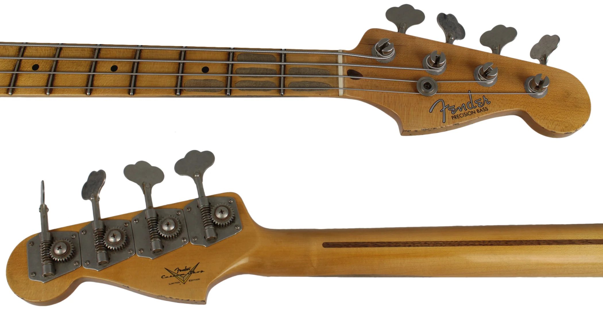 Fender Custom Shop Ltd Journeyman 58 Precision Bass, Wide Fade 2TS - Image 8