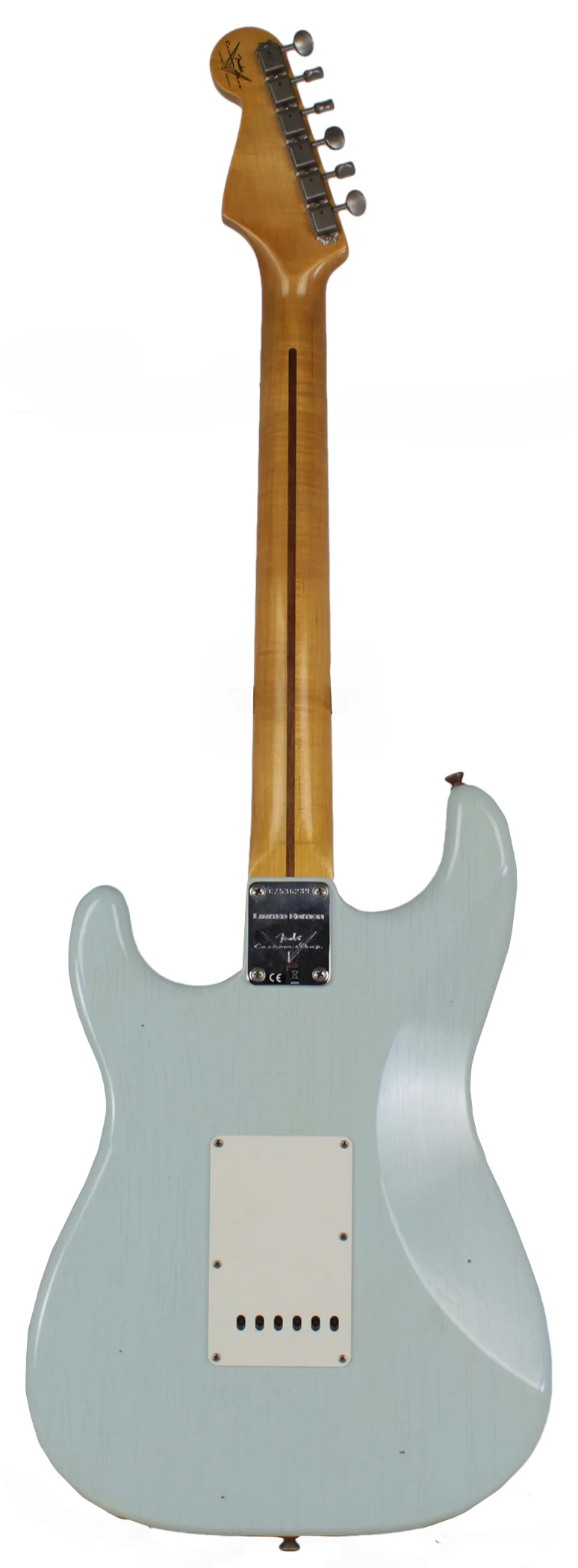 Fender Custom Shop Ltd Journeyman Tomatillo Strat, Faded Sonic Blue - Image 4
