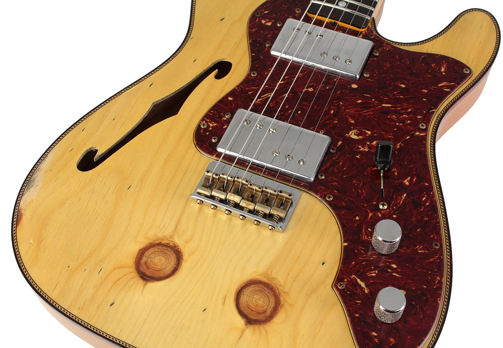 Fender Custom Shop Limited Knotty Pine Cunife Tele Relic, Aged Natural - Image 3