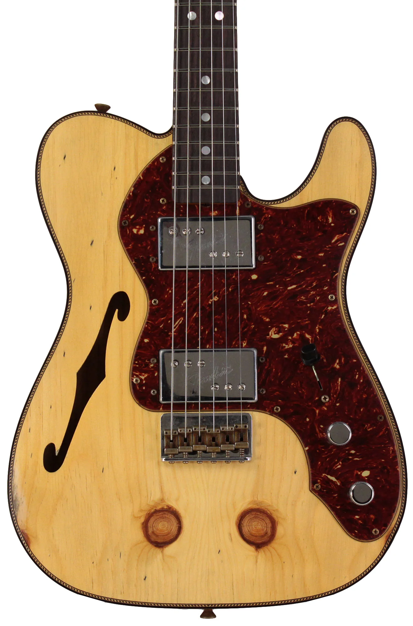 Fender Custom Shop Limited Knotty Pine Cunife Tele Relic, Aged Natural - Image 6