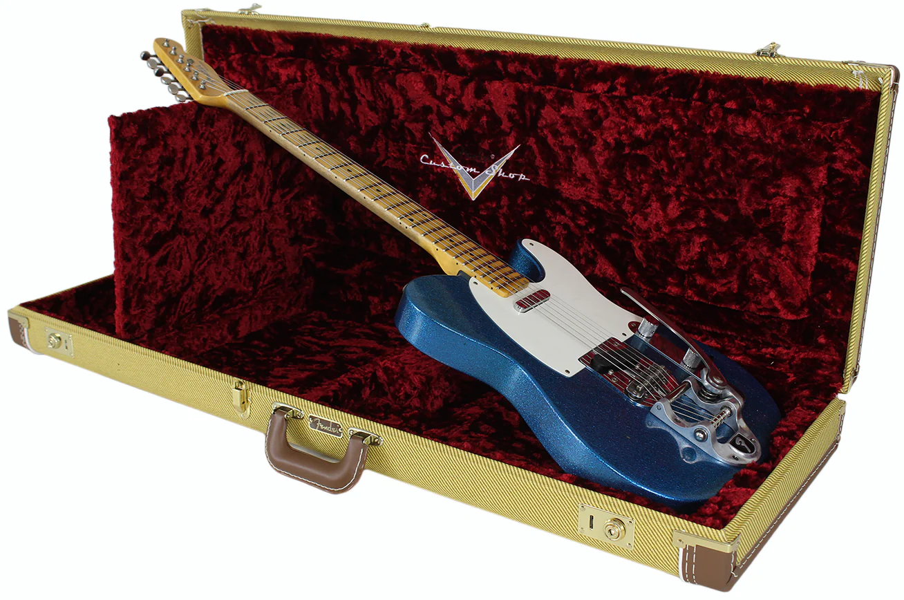 Fender Custom Shop LTD Twisted Tele Journeyman Relic, Aged Blue Sparkle - Image 9