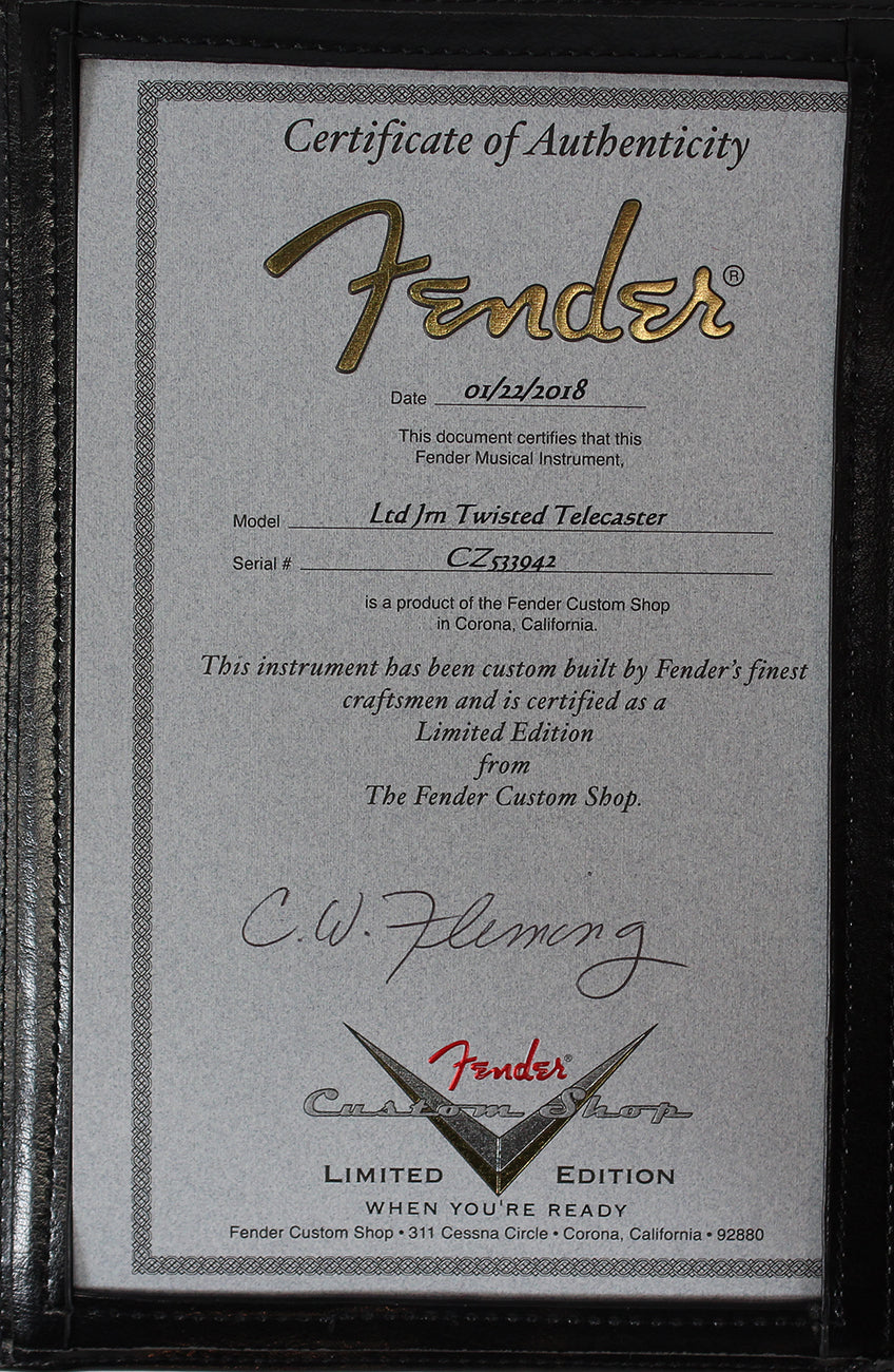Fender Custom Shop LTD Twisted Tele Journeyman Relic, Aged White Blonde - Image 10