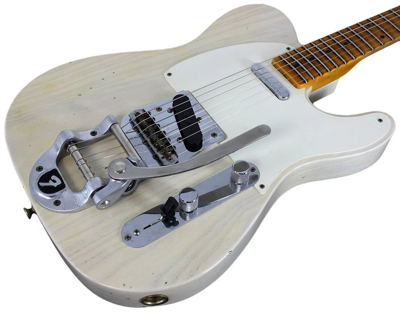 Fender Custom Shop LTD Twisted Tele Journeyman Relic, Aged White Blonde - Image 2