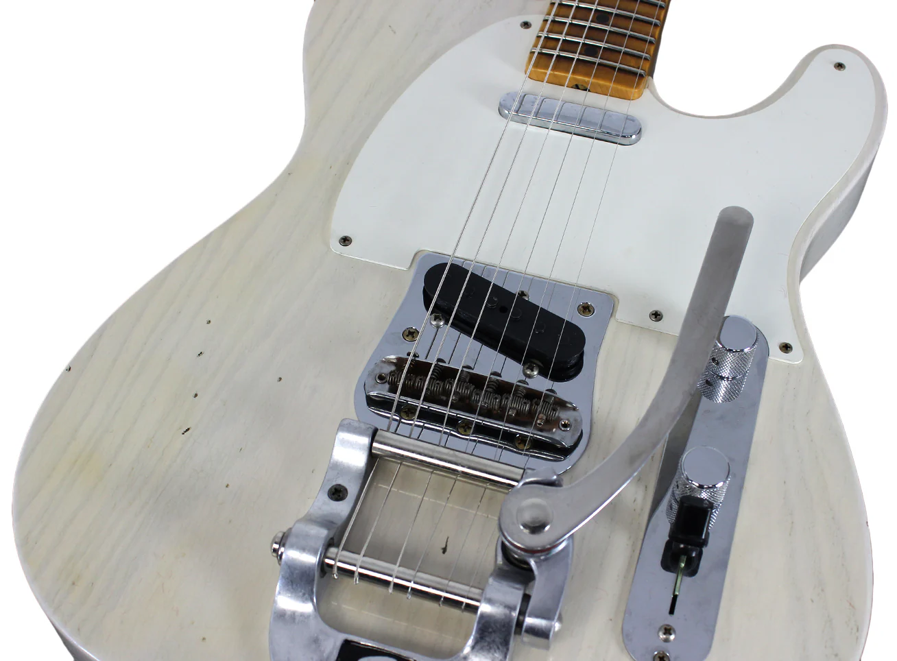Fender Custom Shop LTD Twisted Tele Journeyman Relic, Aged White Blonde - Image 6