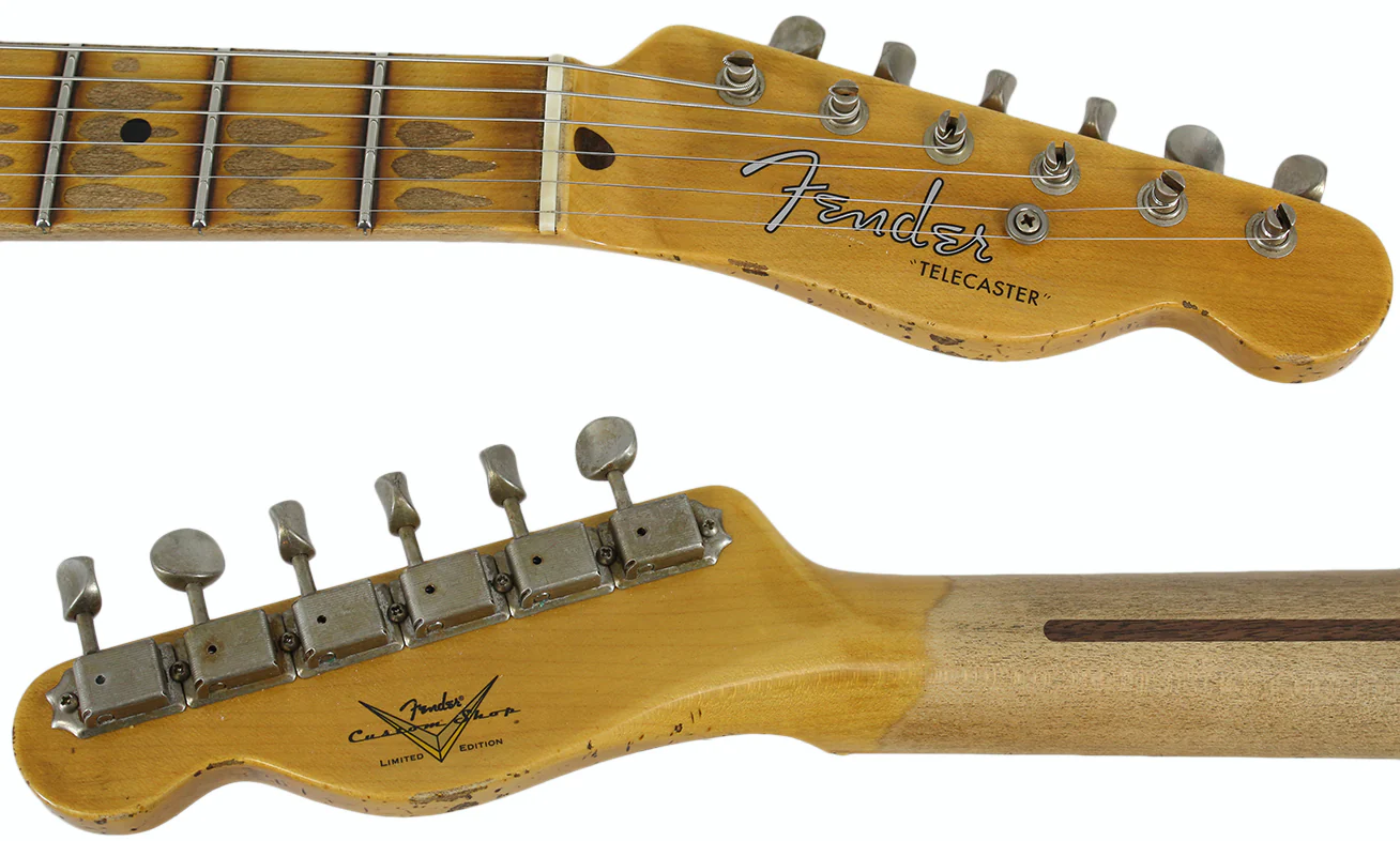Fender Custom Shop LTD Twisted Tele Journeyman Relic, Aged White Blonde - Image 8