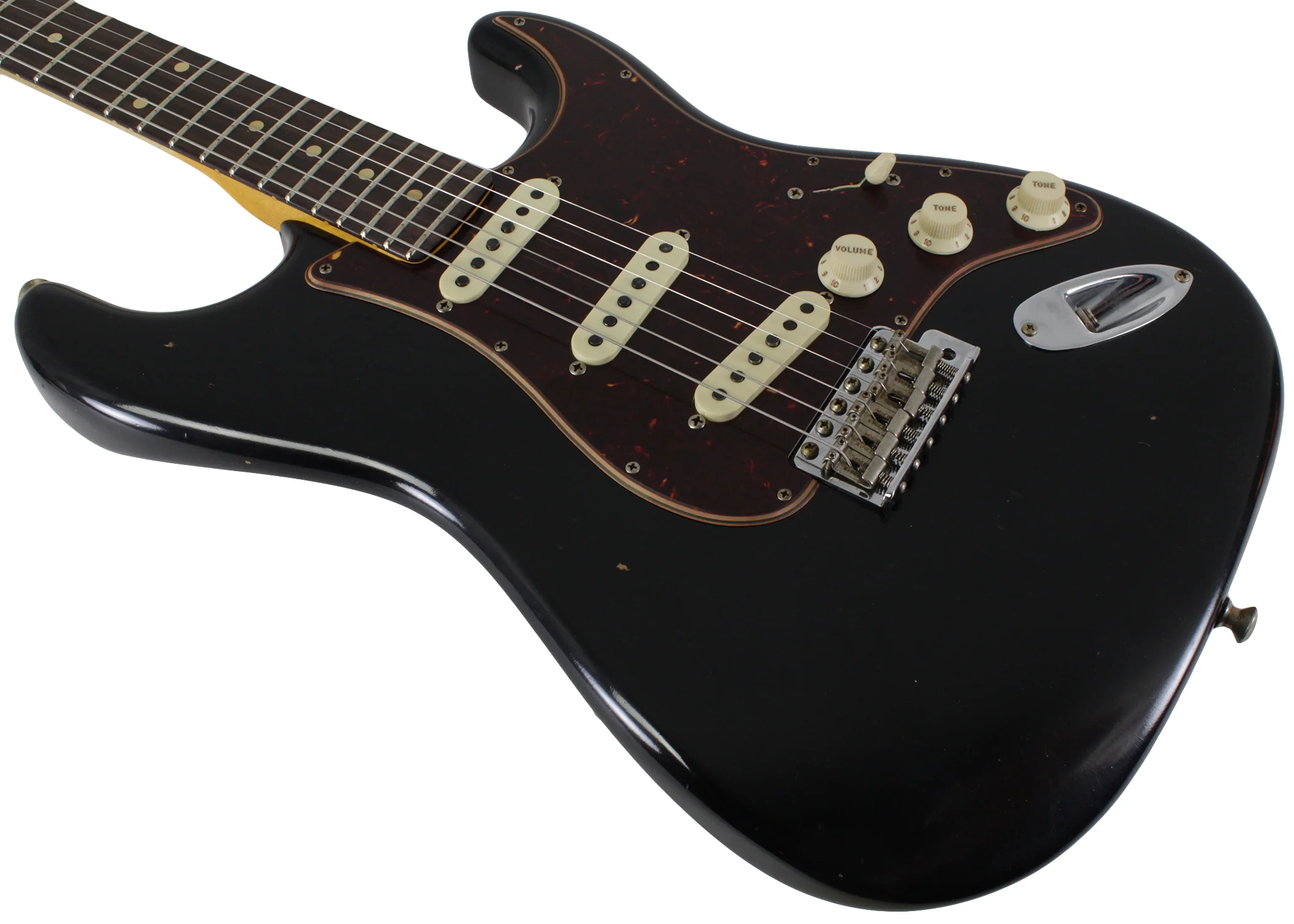 Fender Custom Shop Postmodern Stratocaster, Journeyman Relic, Aged Black - Image 4